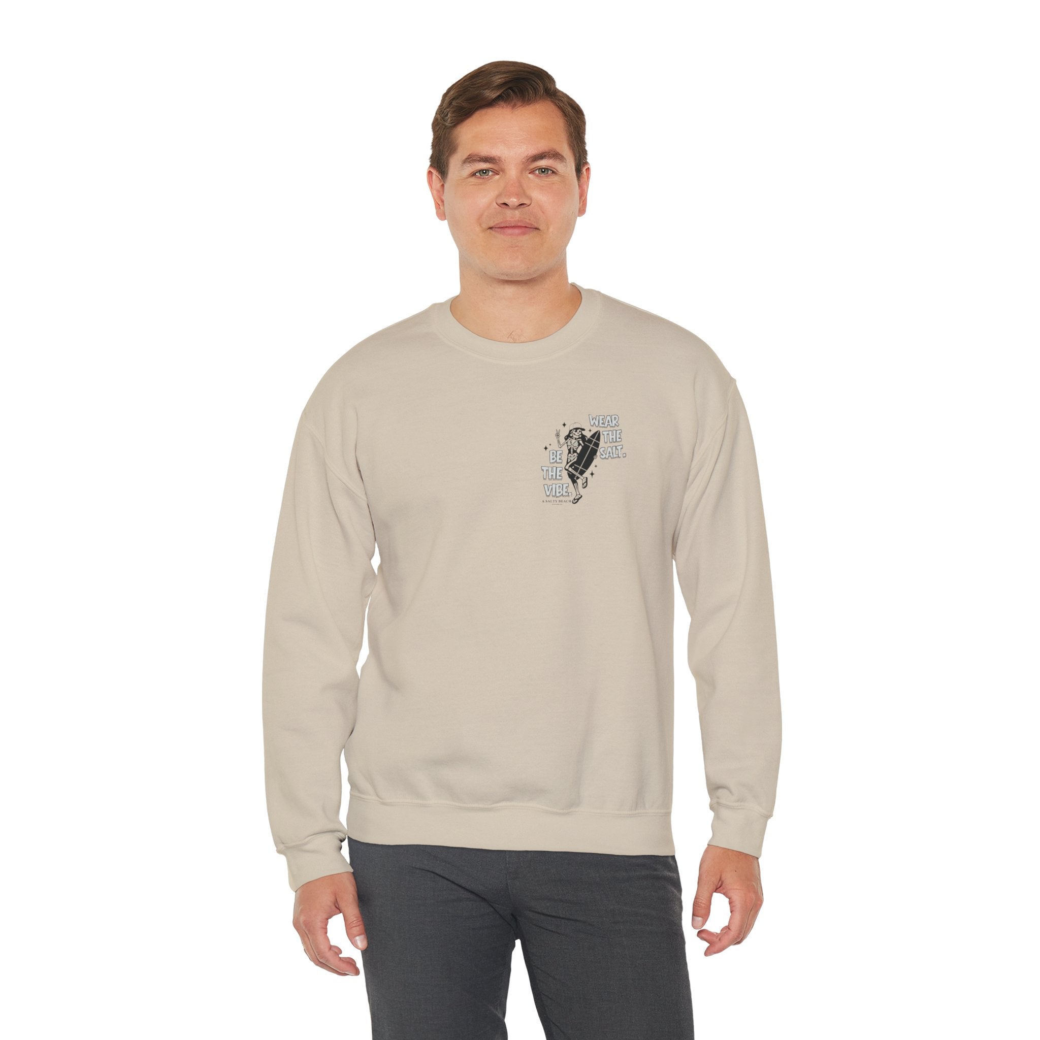 The "Skeleton Chic" Crewneck Sweatshirt