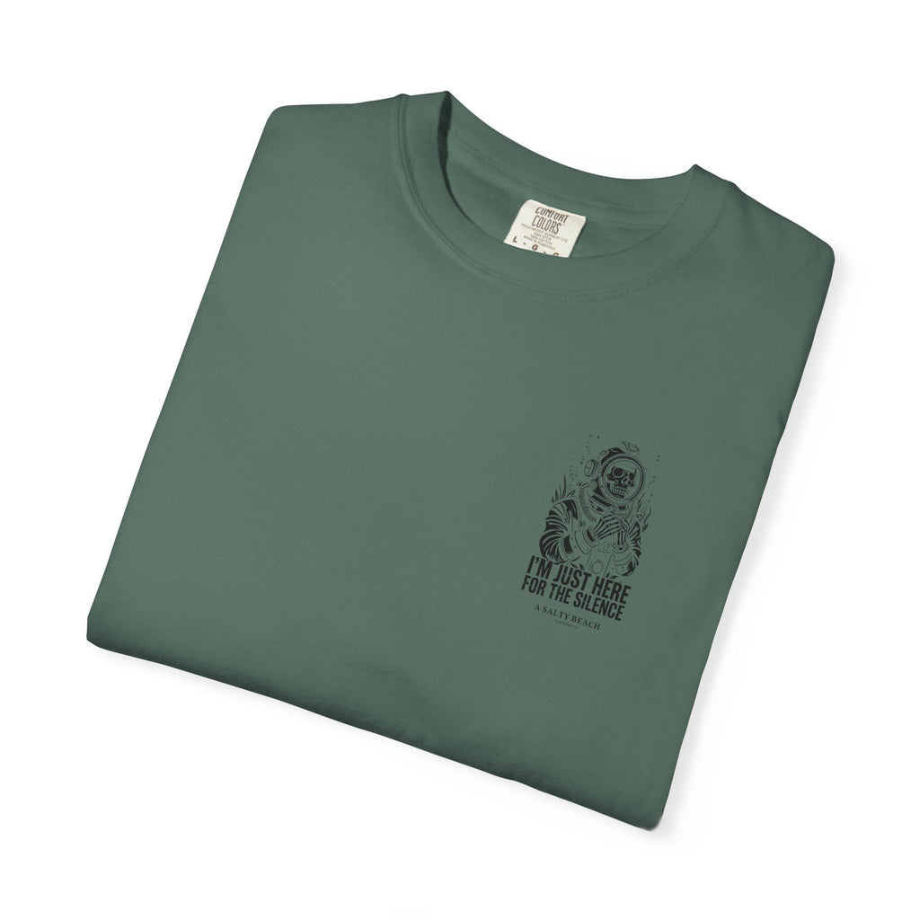 The "I'm Just Here for the Silence" Men's Tee