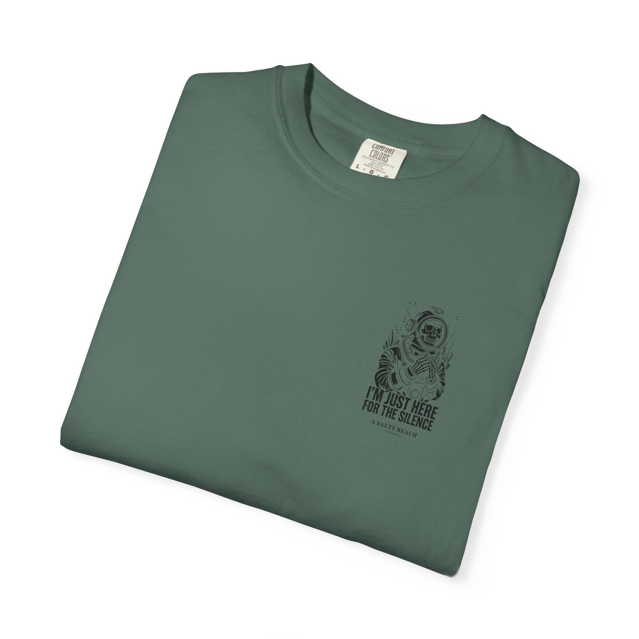 The "I'm Just Here for the Silence" Men's Tee