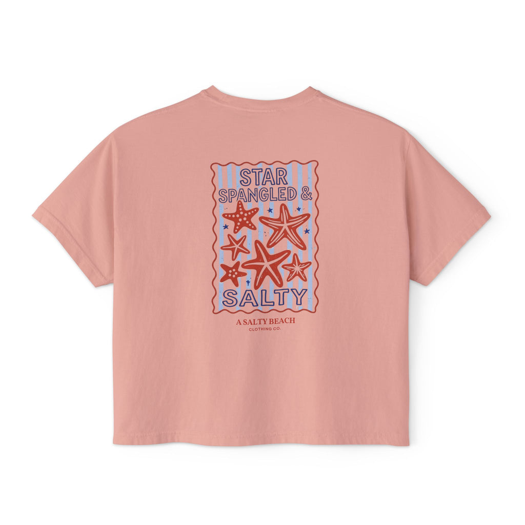Star-Spangled & Salty Boxy Tee