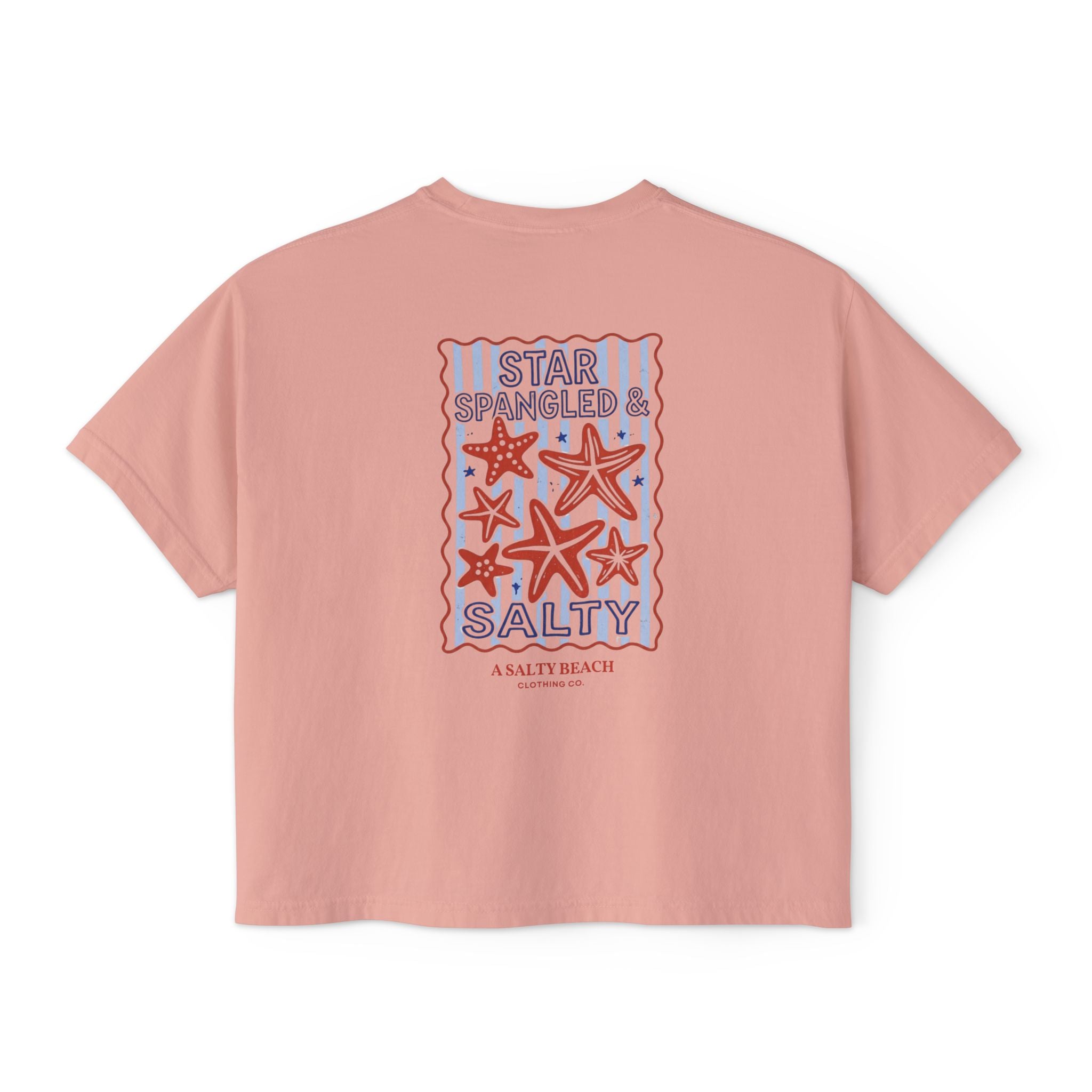 Star-Spangled & Salty Boxy Tee