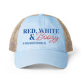 "Red, White & Boozy" Women's Baseball Cap