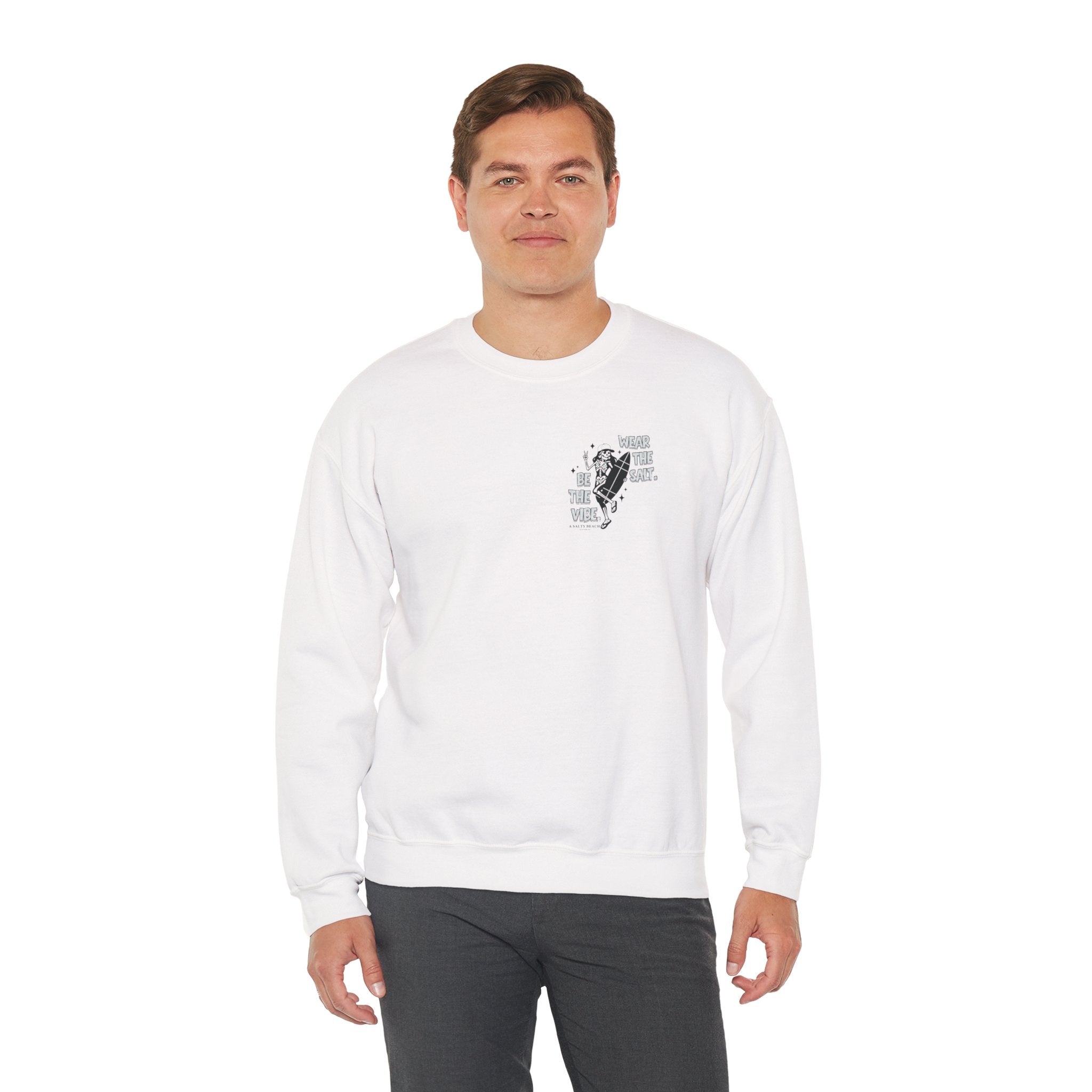 The "Skeleton Chic" Crewneck Sweatshirt