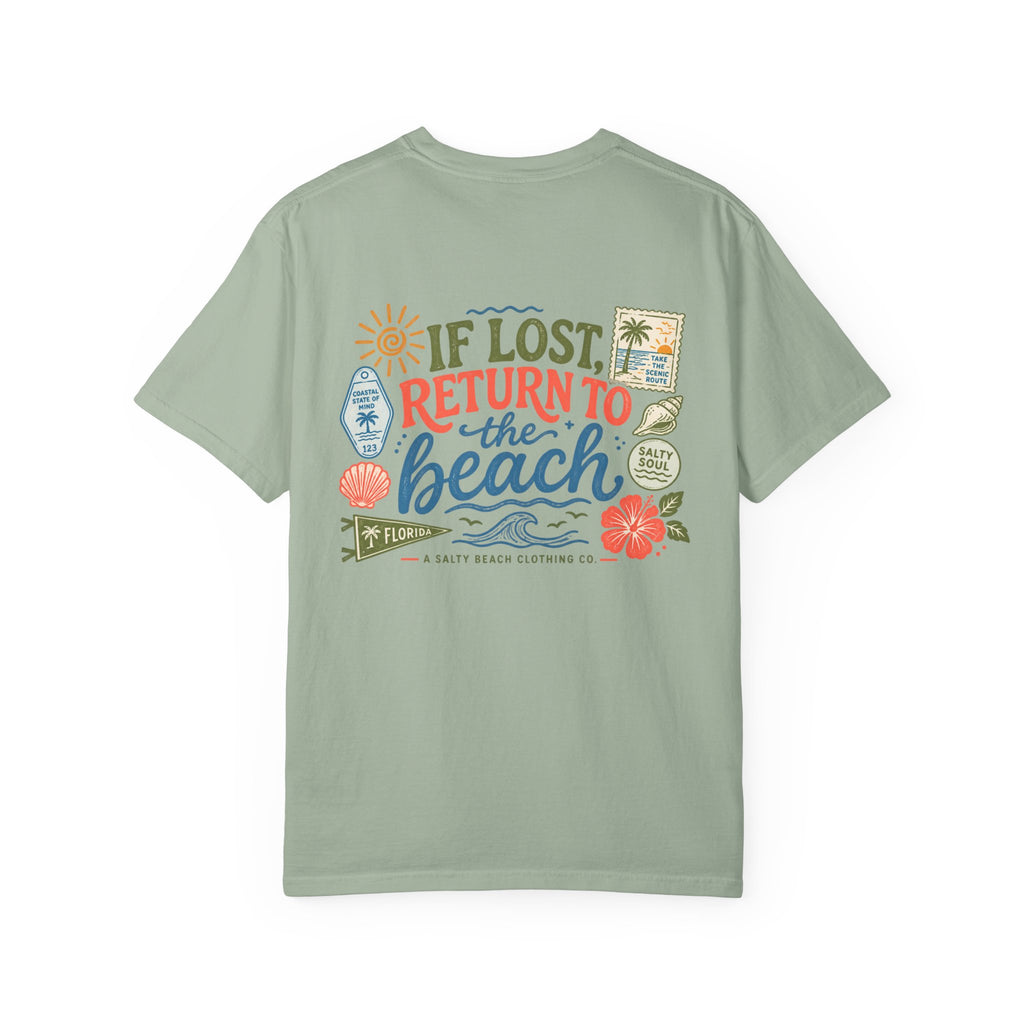 If Lost Return to the Beach Tee