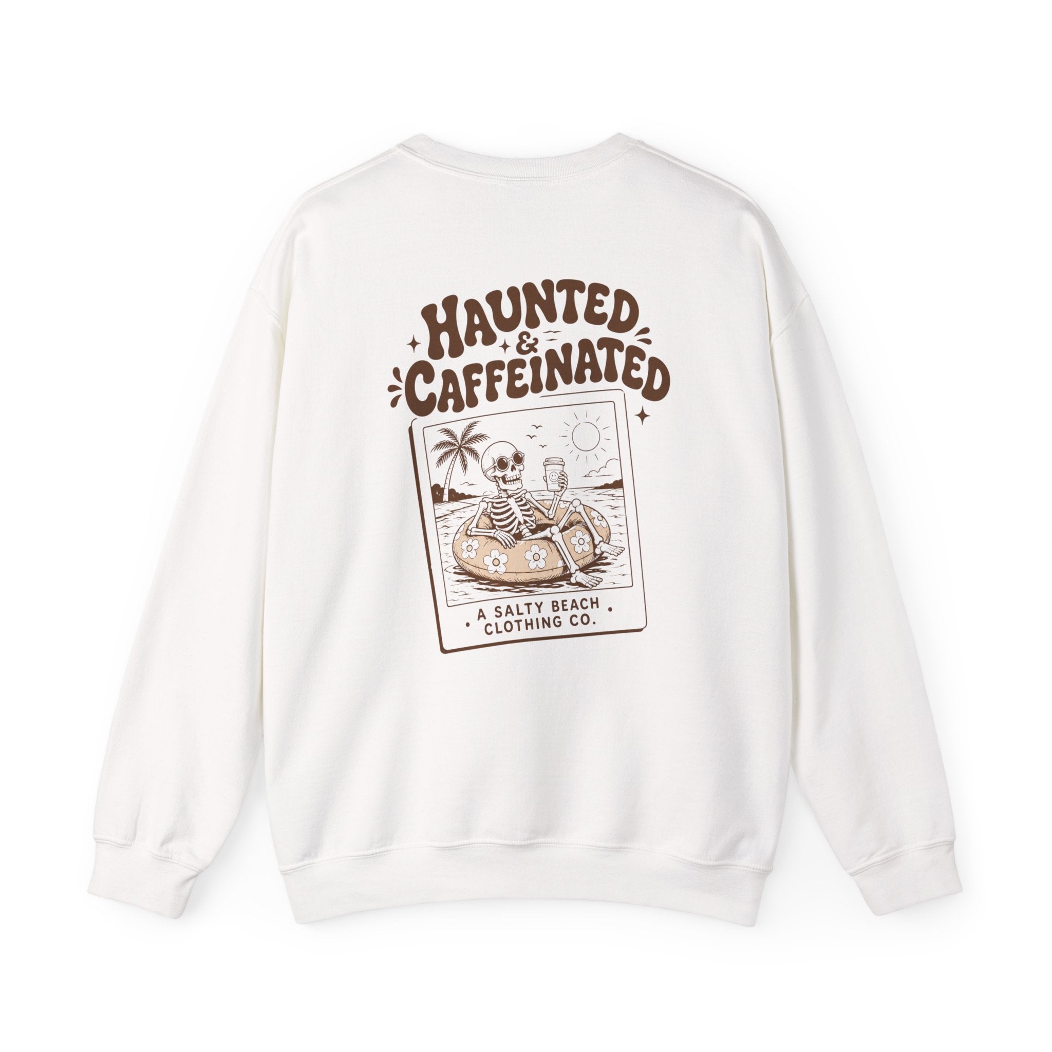 Haunted & Caffeinated Crewneck