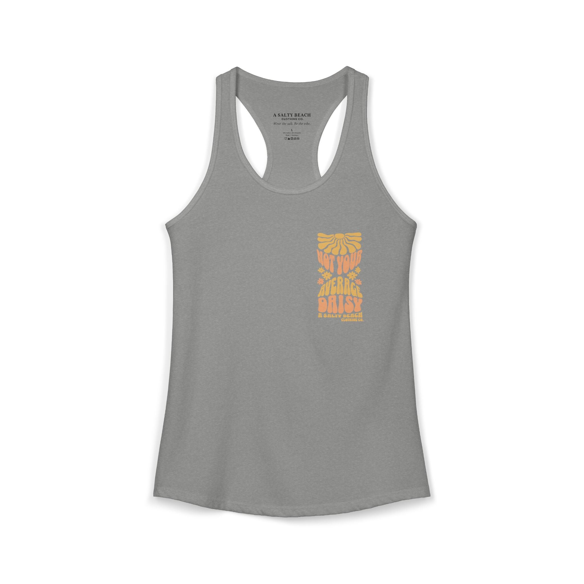 Not Your Average Daisy Racerback Tank