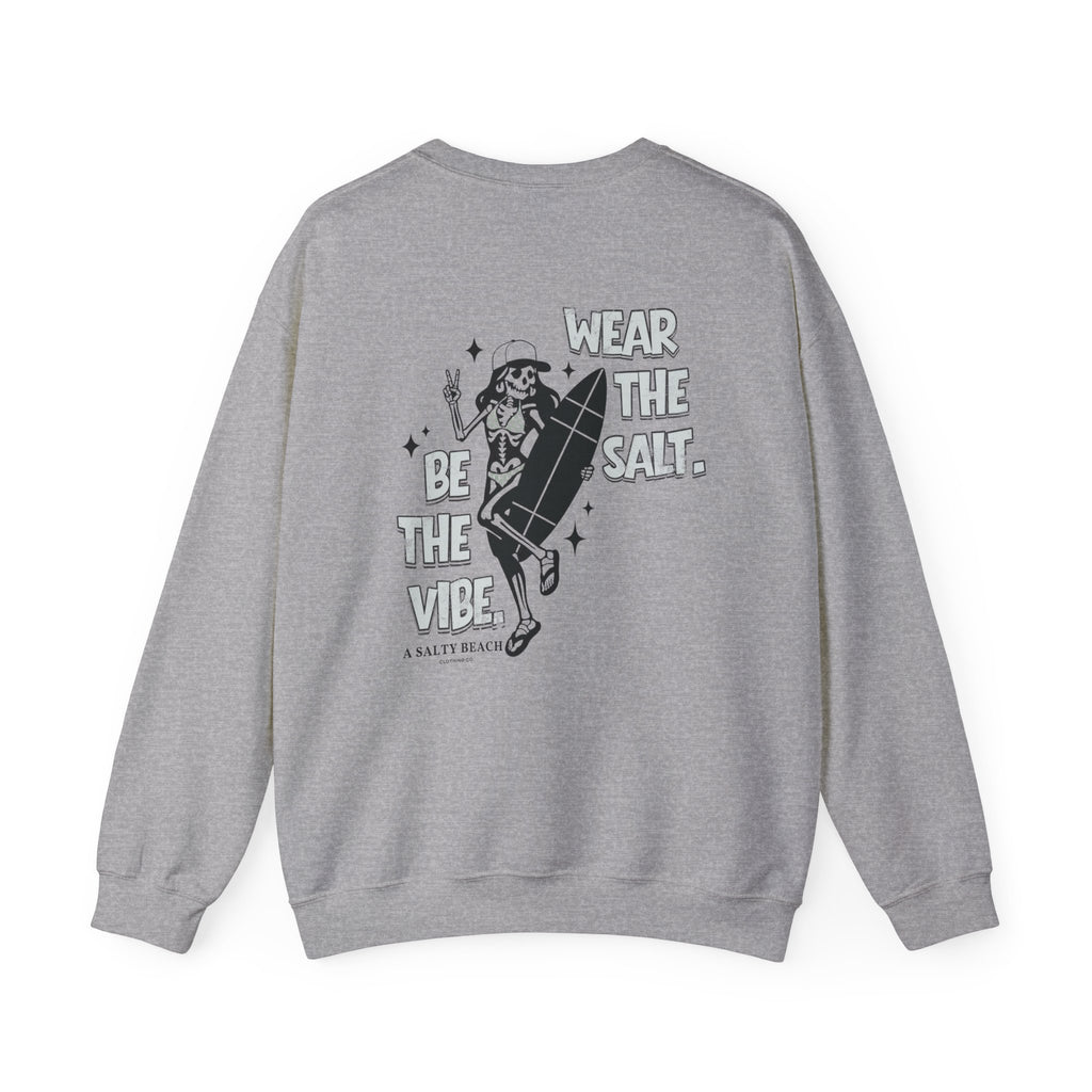 The "Skeleton Chic" Crewneck Sweatshirt