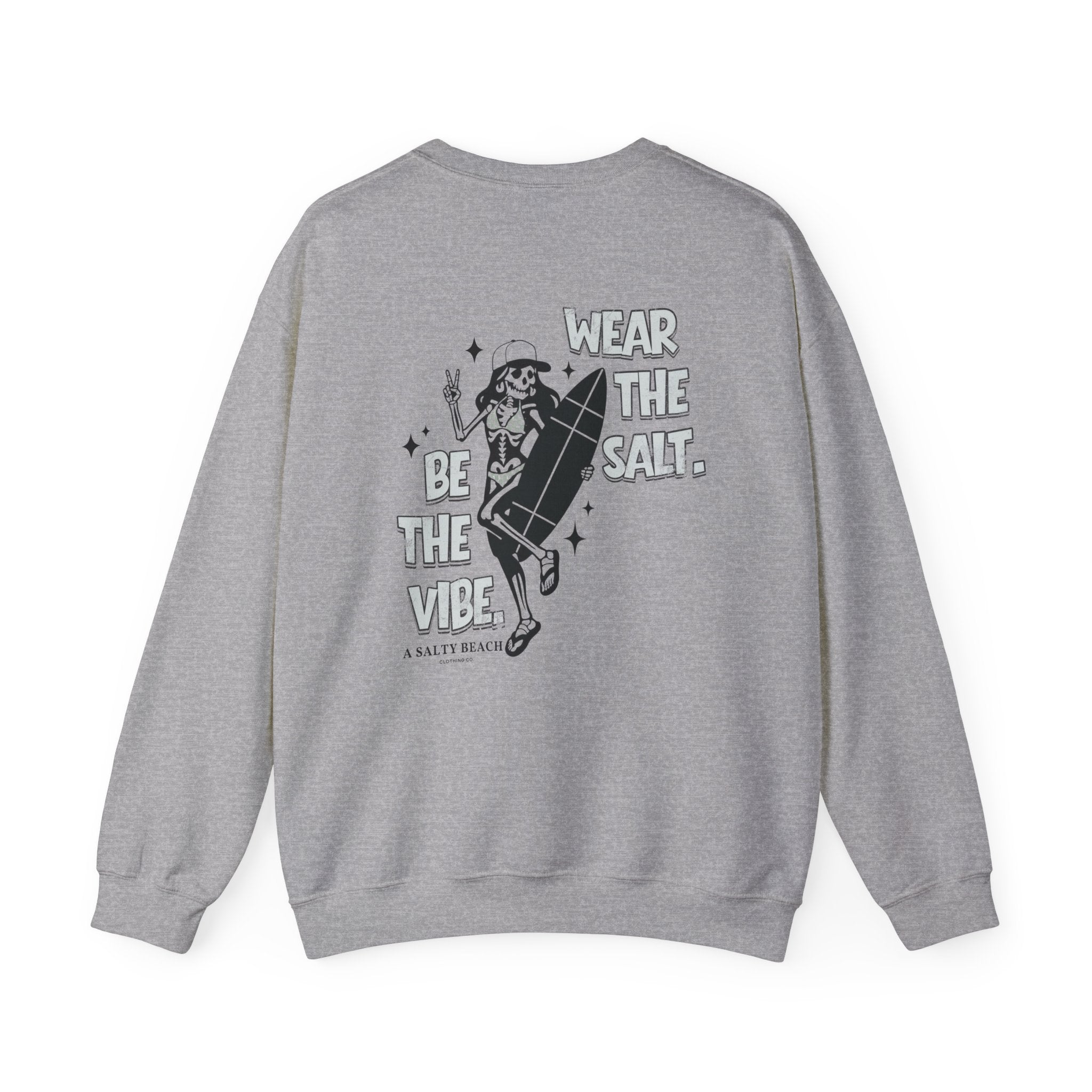 The "Skeleton Chic" Crewneck Sweatshirt