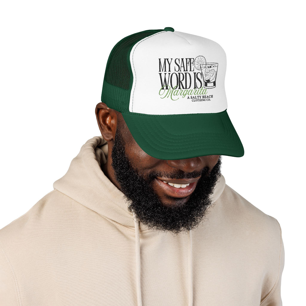 "My Safe Word Is Margarita" Trucker Hat