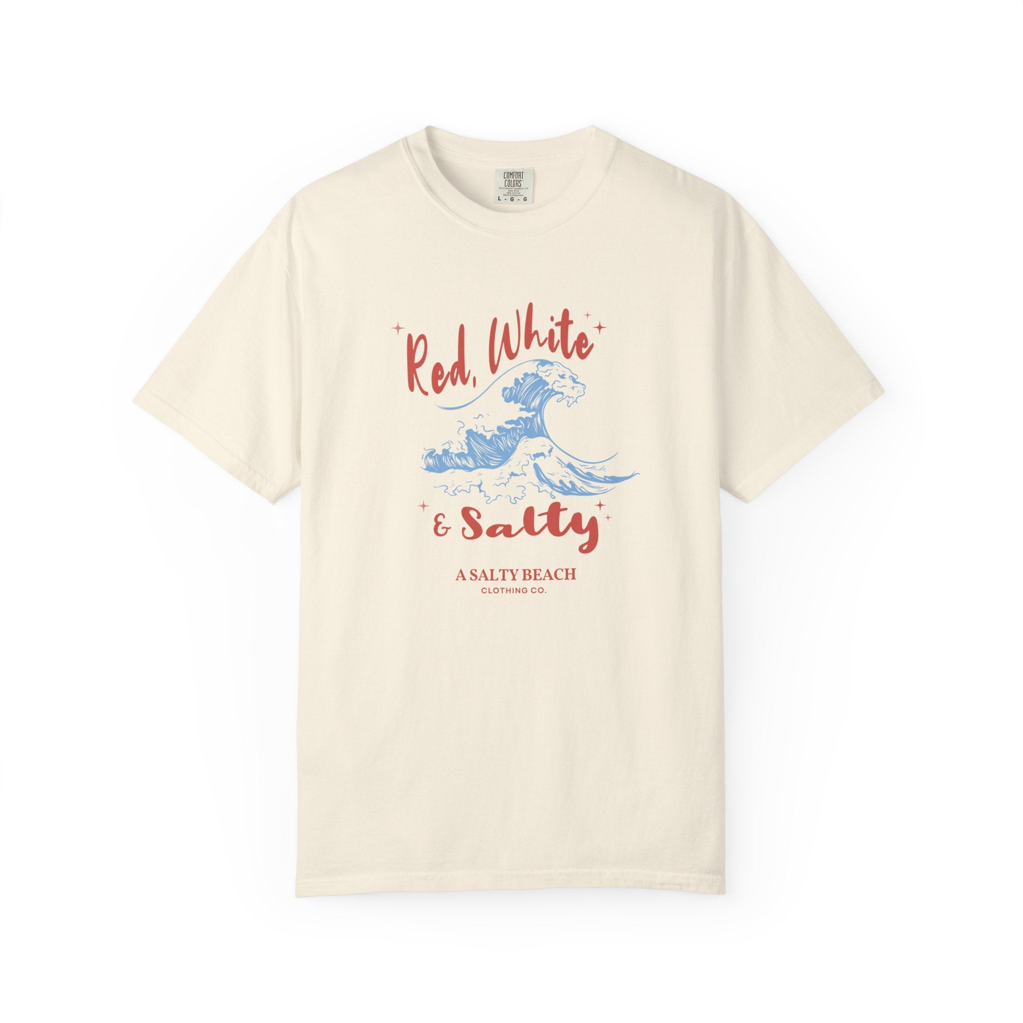 Red, White, & Salty Wave Tee