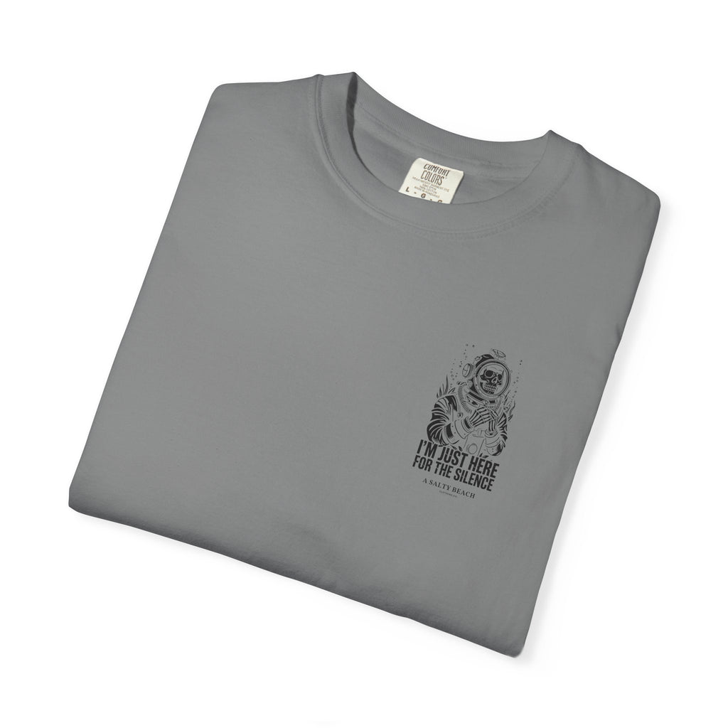 The "I'm Just Here for the Silence" Men's Tee