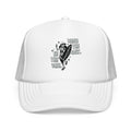 The "Skeleton Chic" Trucker Hat