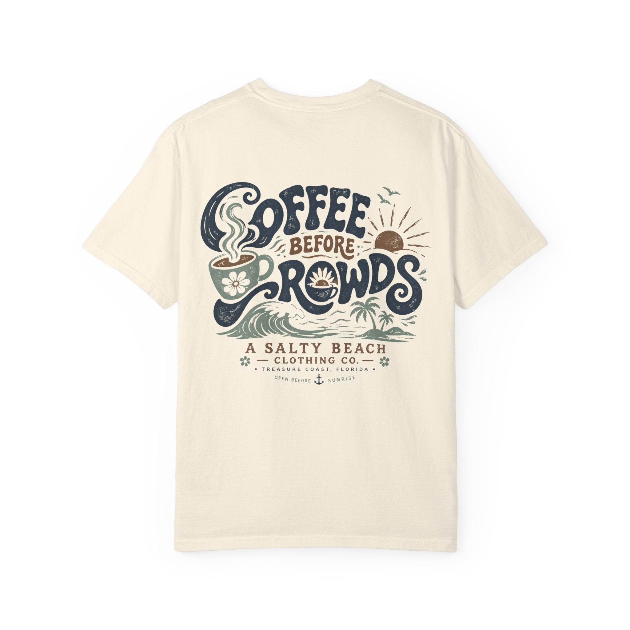 Coffee Before Crowds Tee