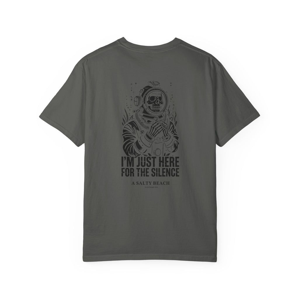 The "I'm Just Here for the Silence" Men's Tee