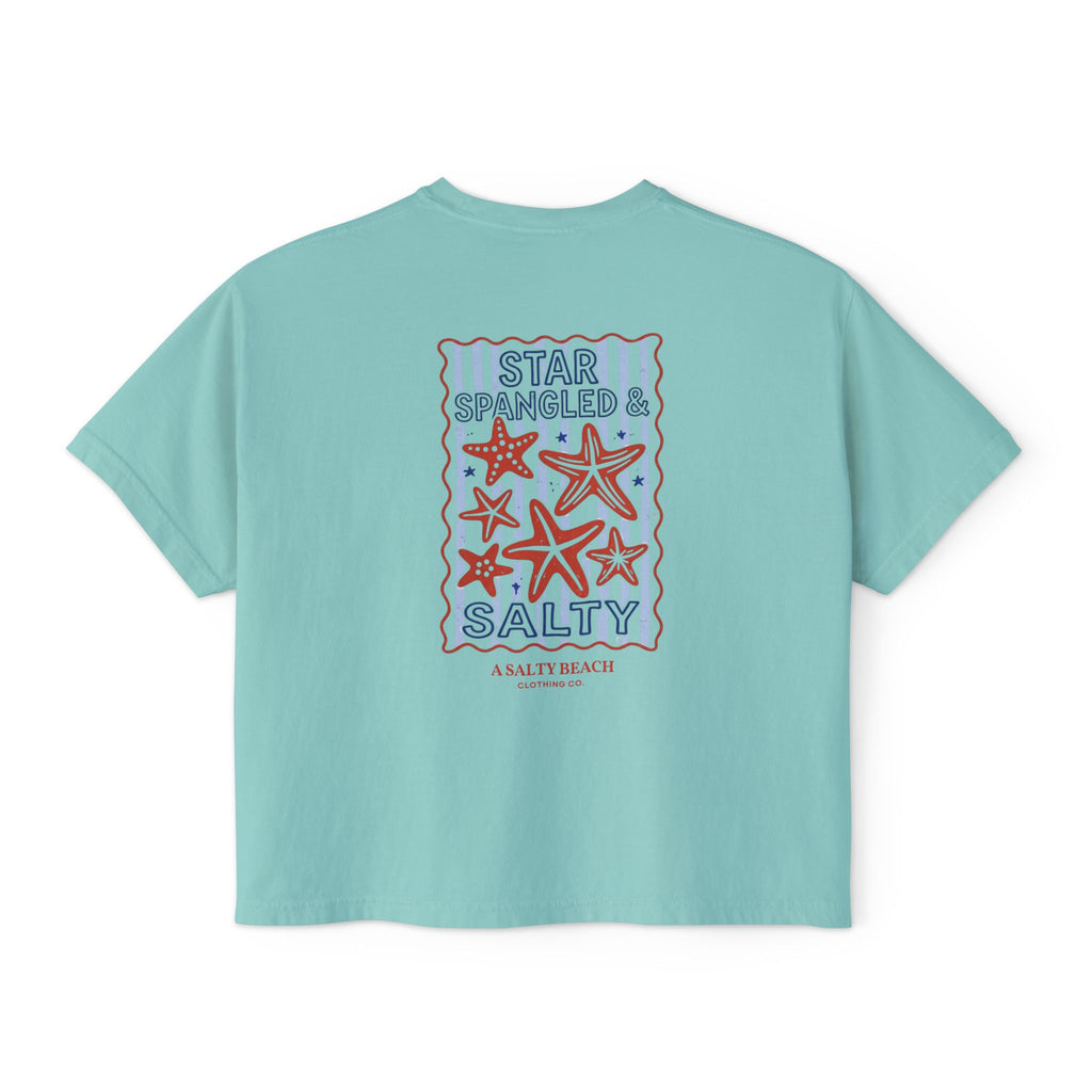 Star-Spangled & Salty Boxy Tee