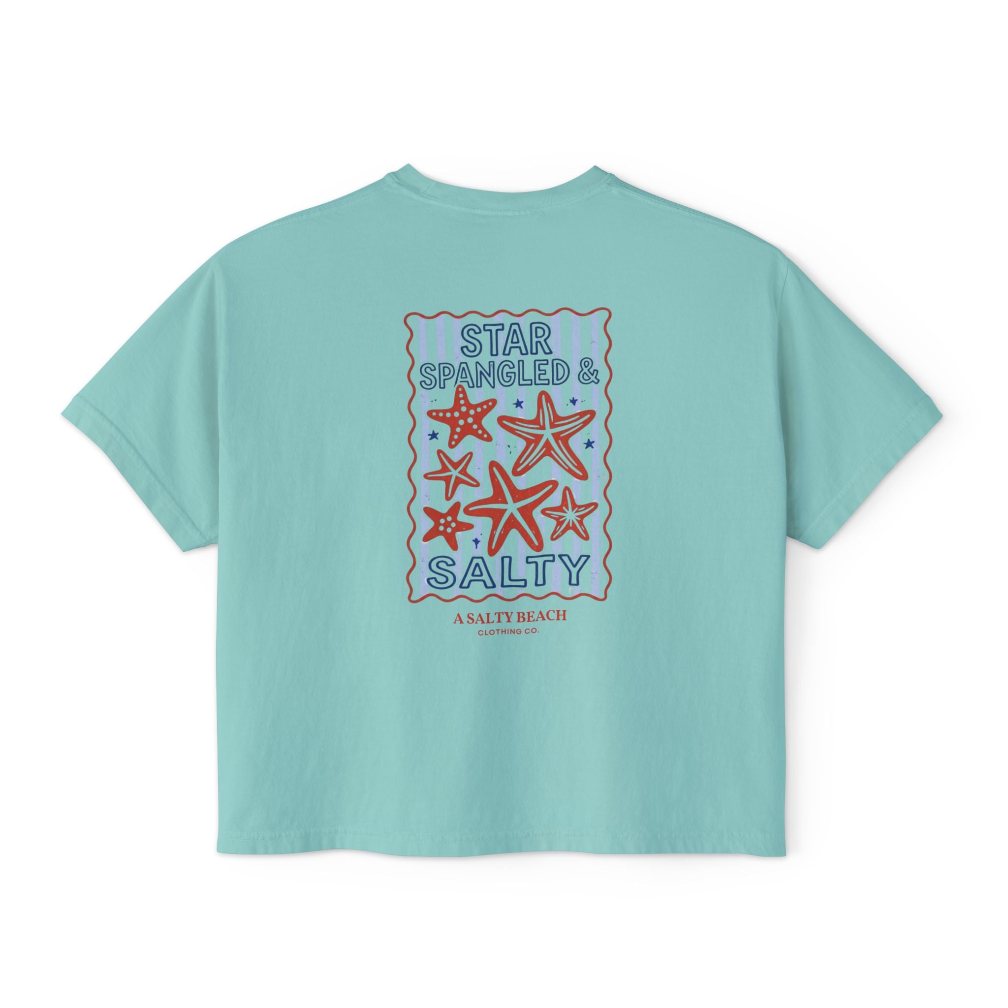 Star-Spangled & Salty Boxy Tee