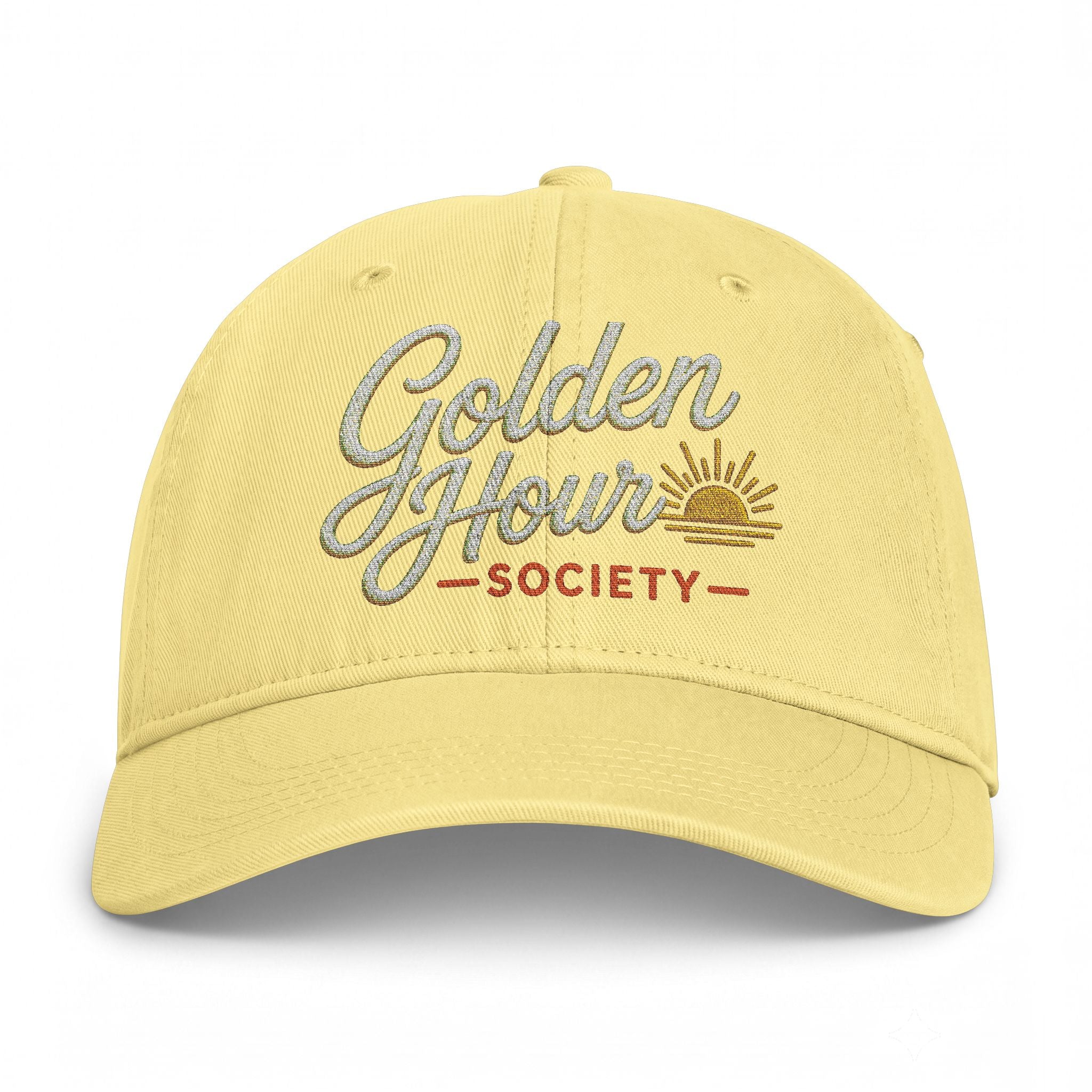 Golden Hour Society Embroidered Baseball Cap