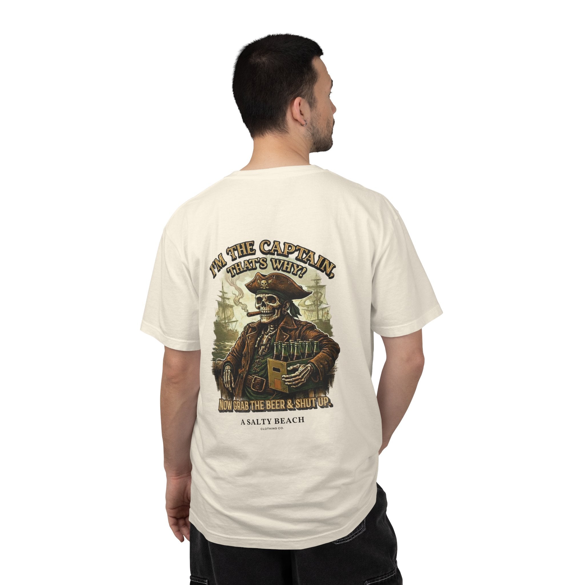 “I’m the Captain, That's Why." Men's Tee