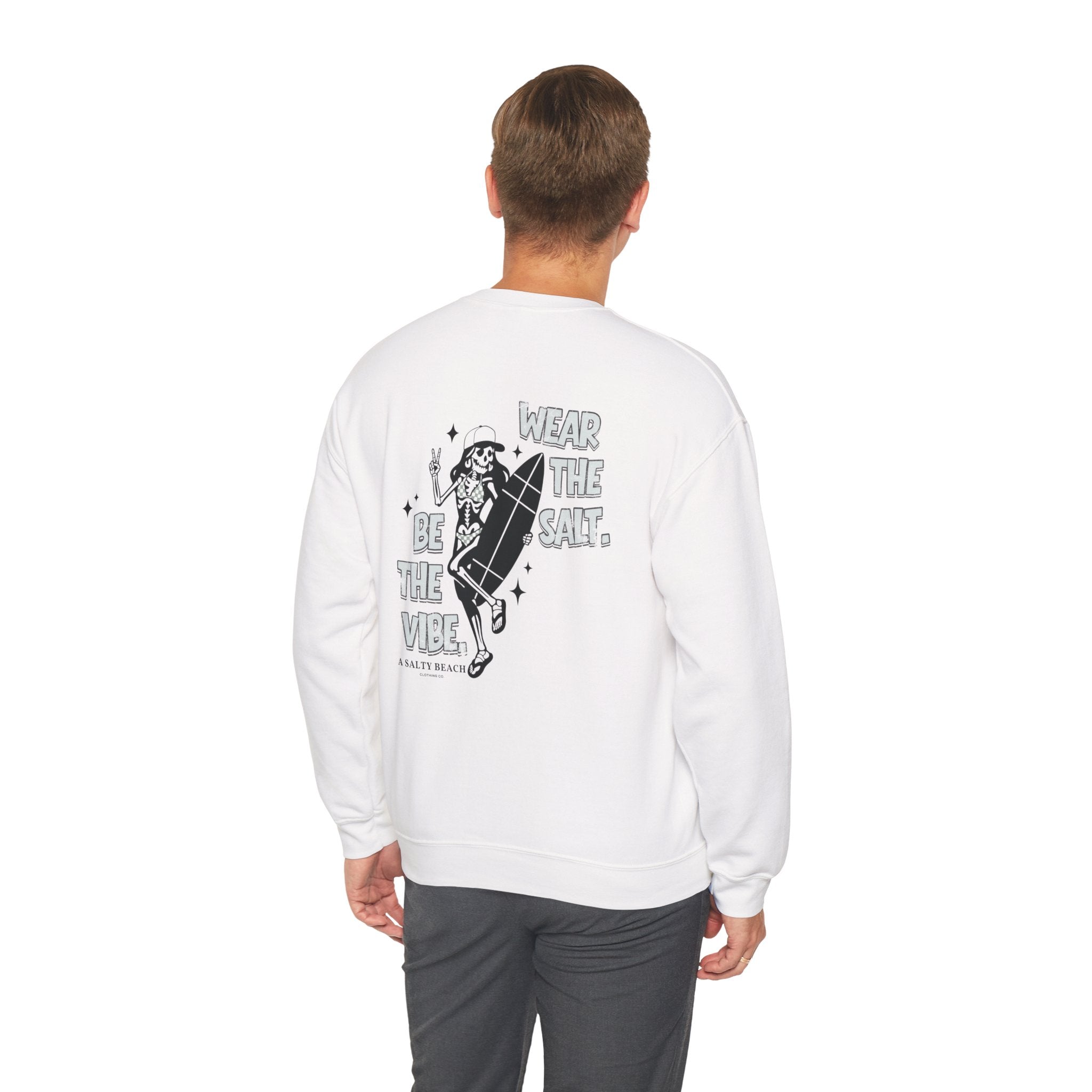 The "Skeleton Chic" Crewneck Sweatshirt