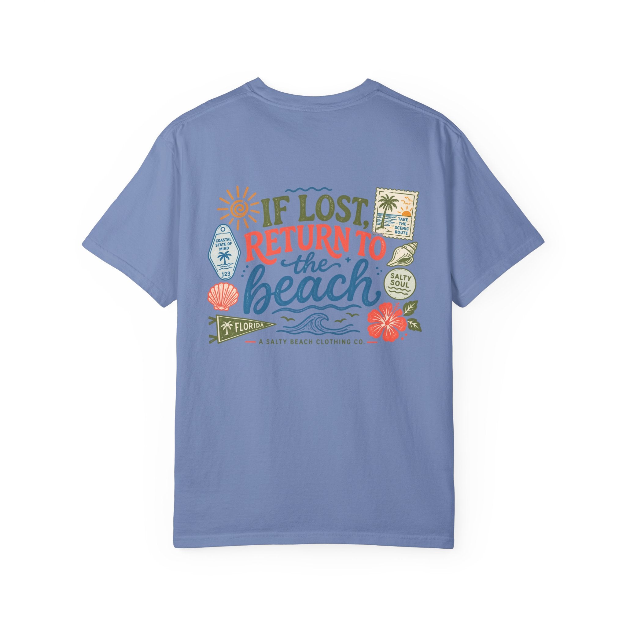 If Lost Return to the Beach Tee