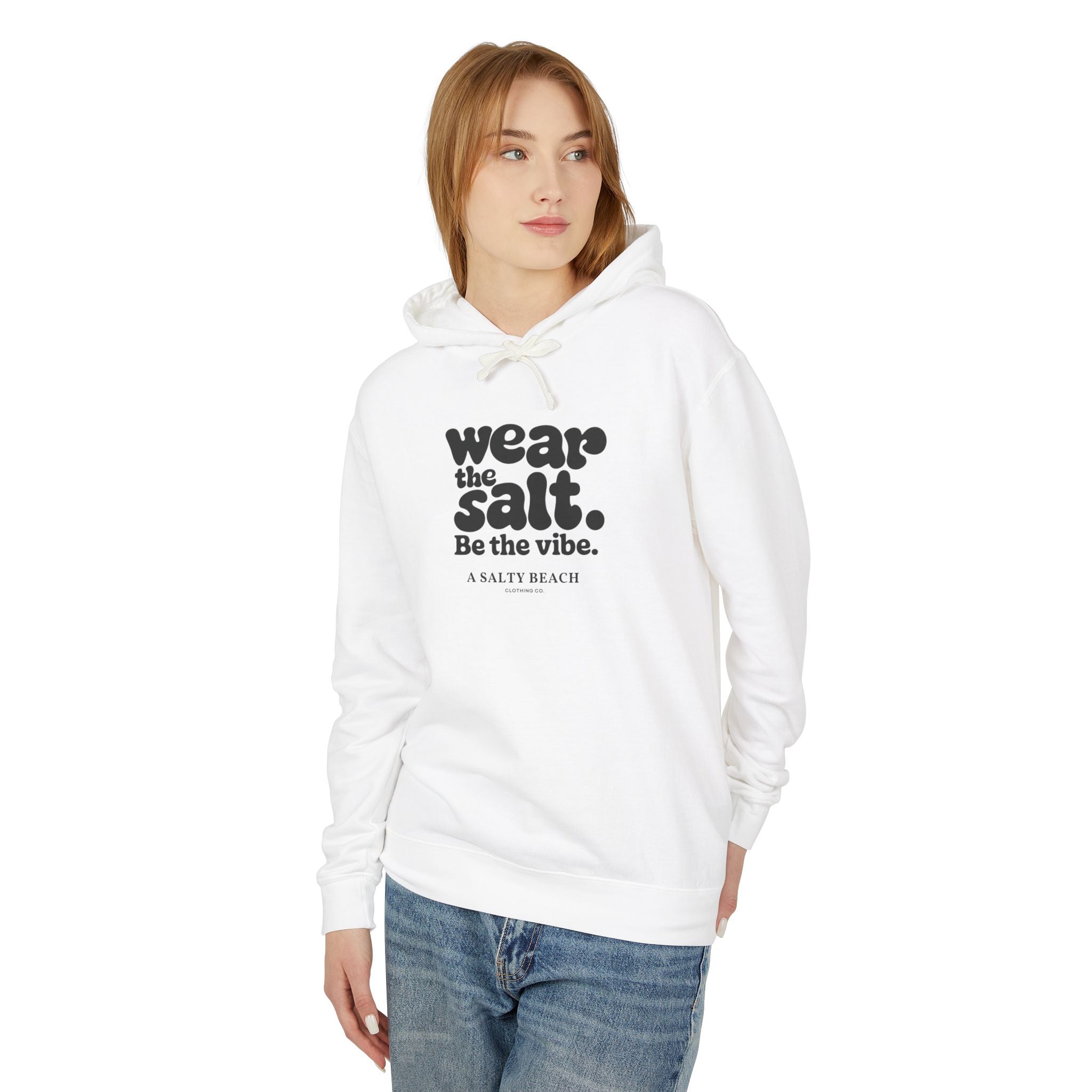 The "Retro Bubble" Slogan Pullover Hoodie