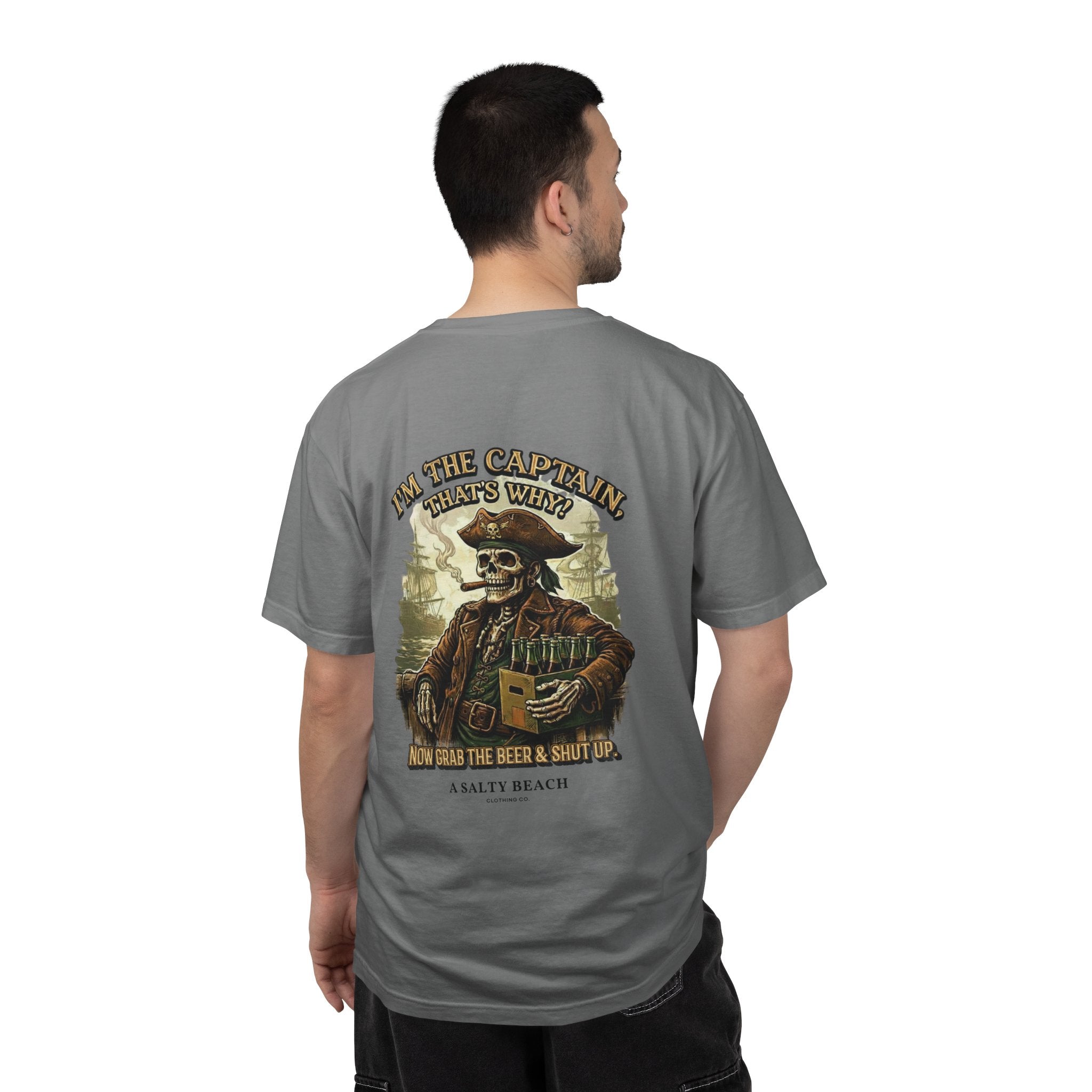 “I’m the Captain, That's Why." Men's Tee