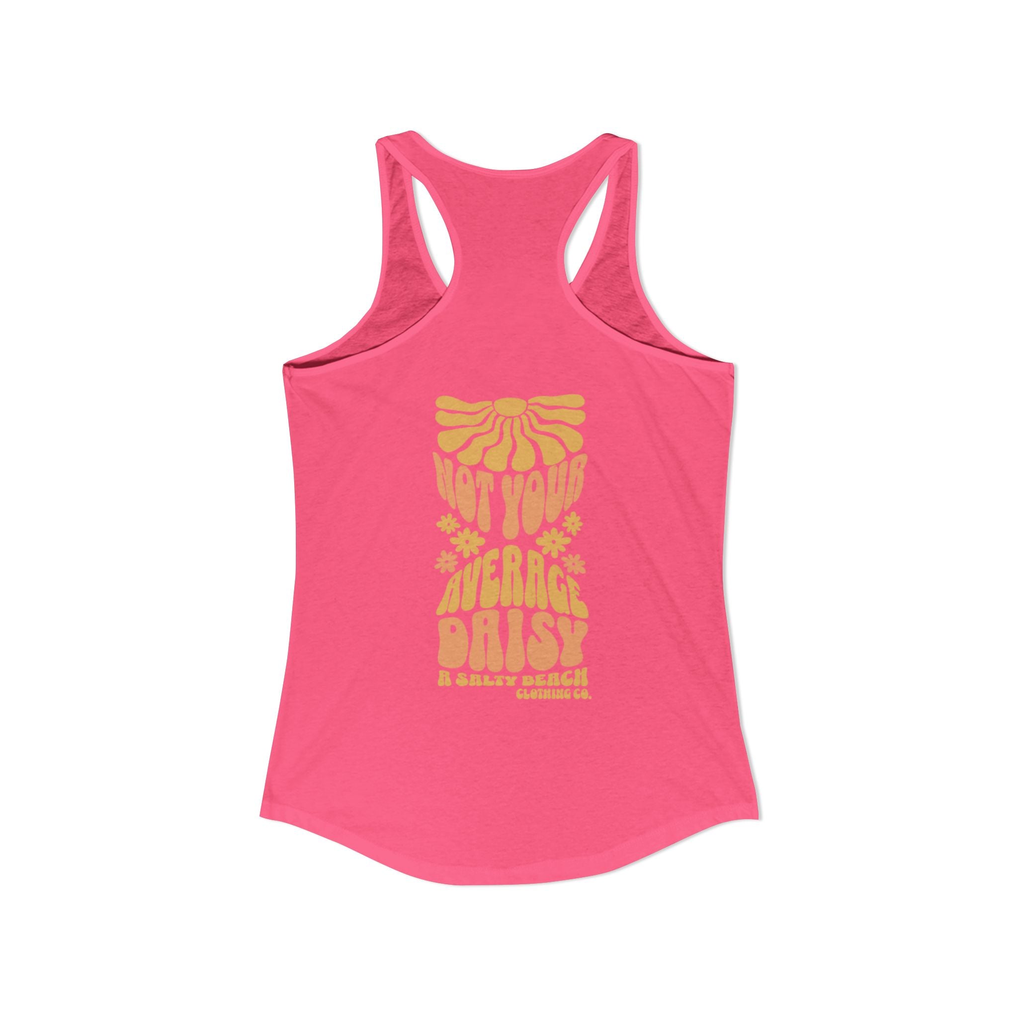 Not Your Average Daisy Racerback Tank