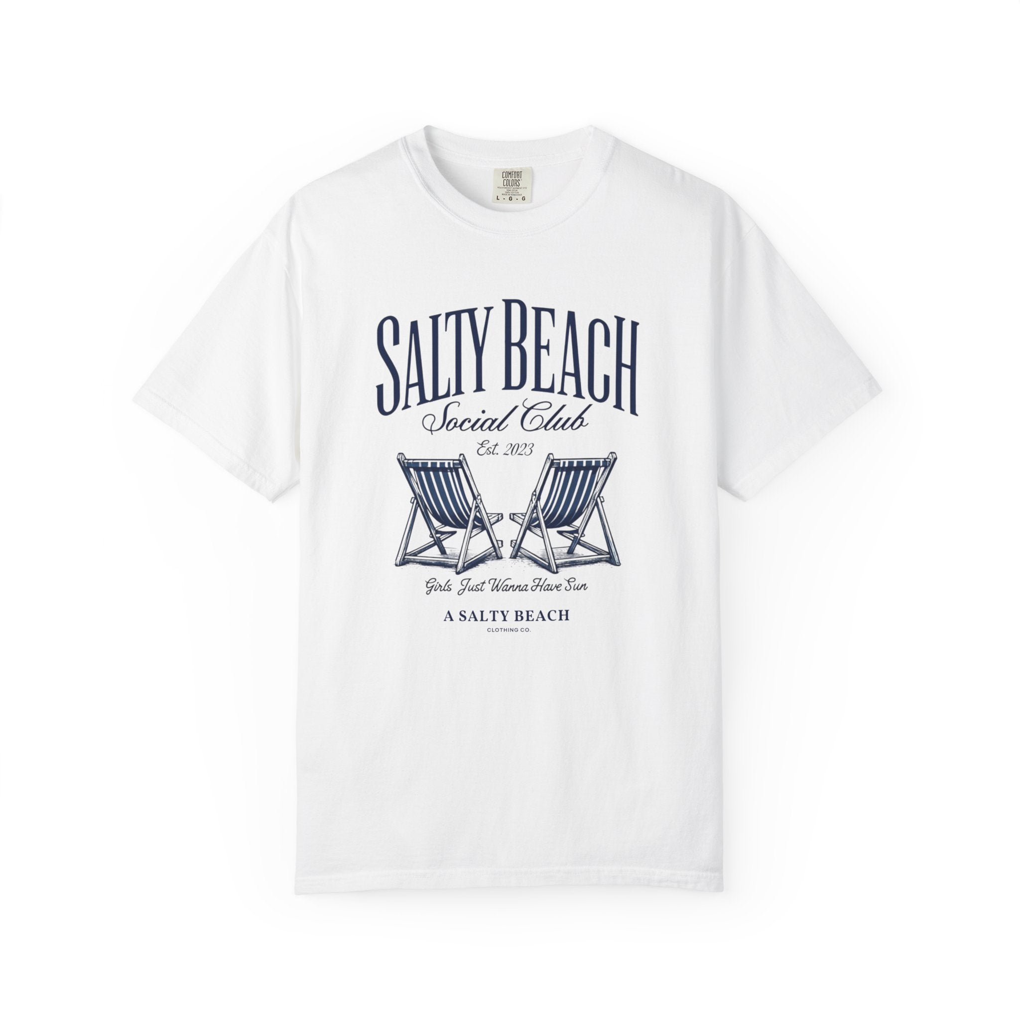 The Salty Beach Social Club Tee