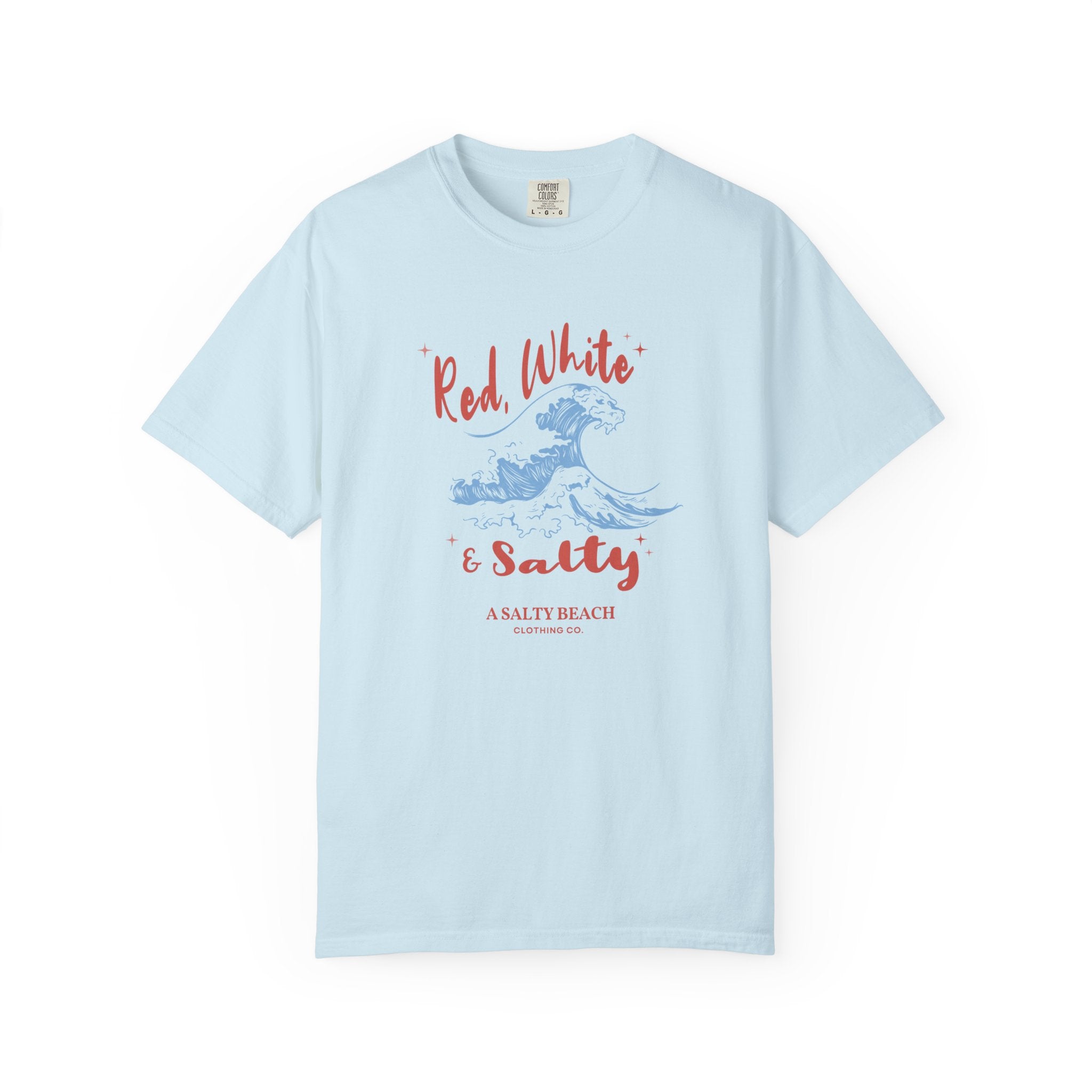 Red, White, & Salty Wave Tee