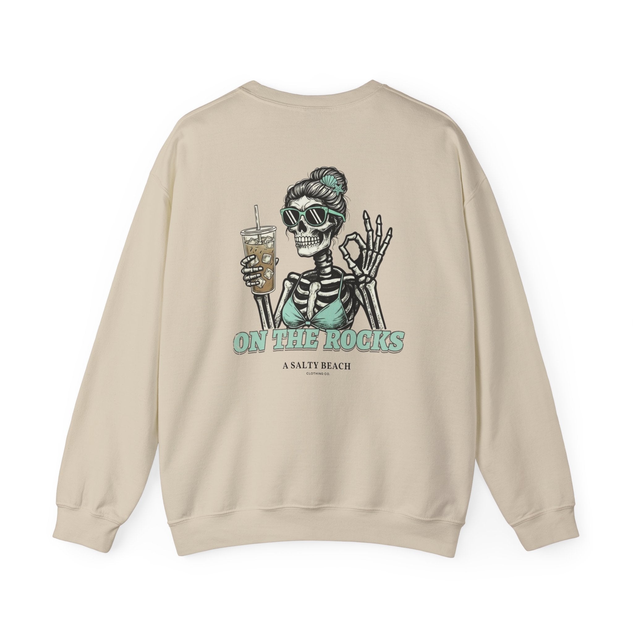 "I Like My Coffee How I Like My Margaritas. On The Rocks." Crewneck Sweatshirt