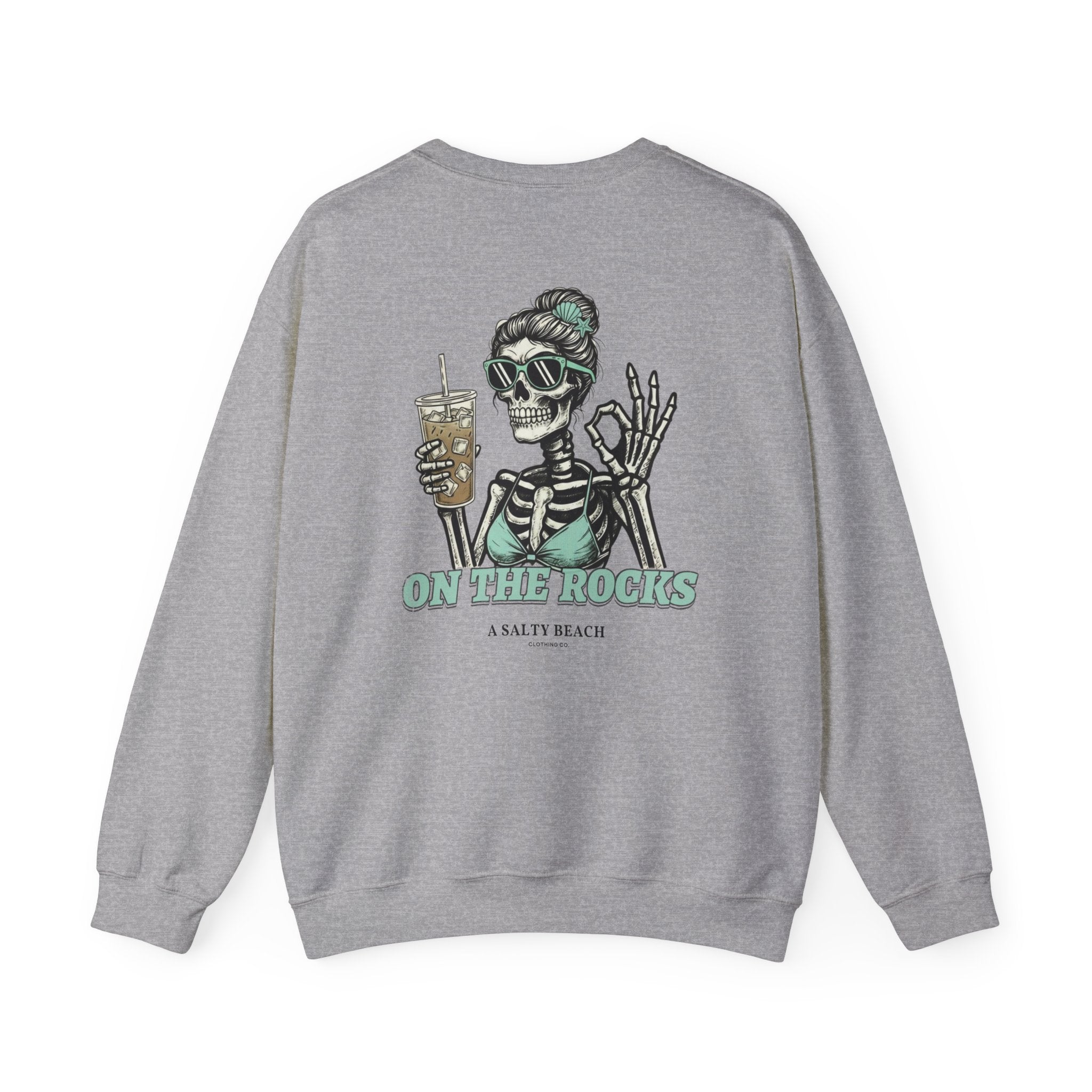 "I Like My Coffee How I Like My Margaritas. On The Rocks." Crewneck Sweatshirt