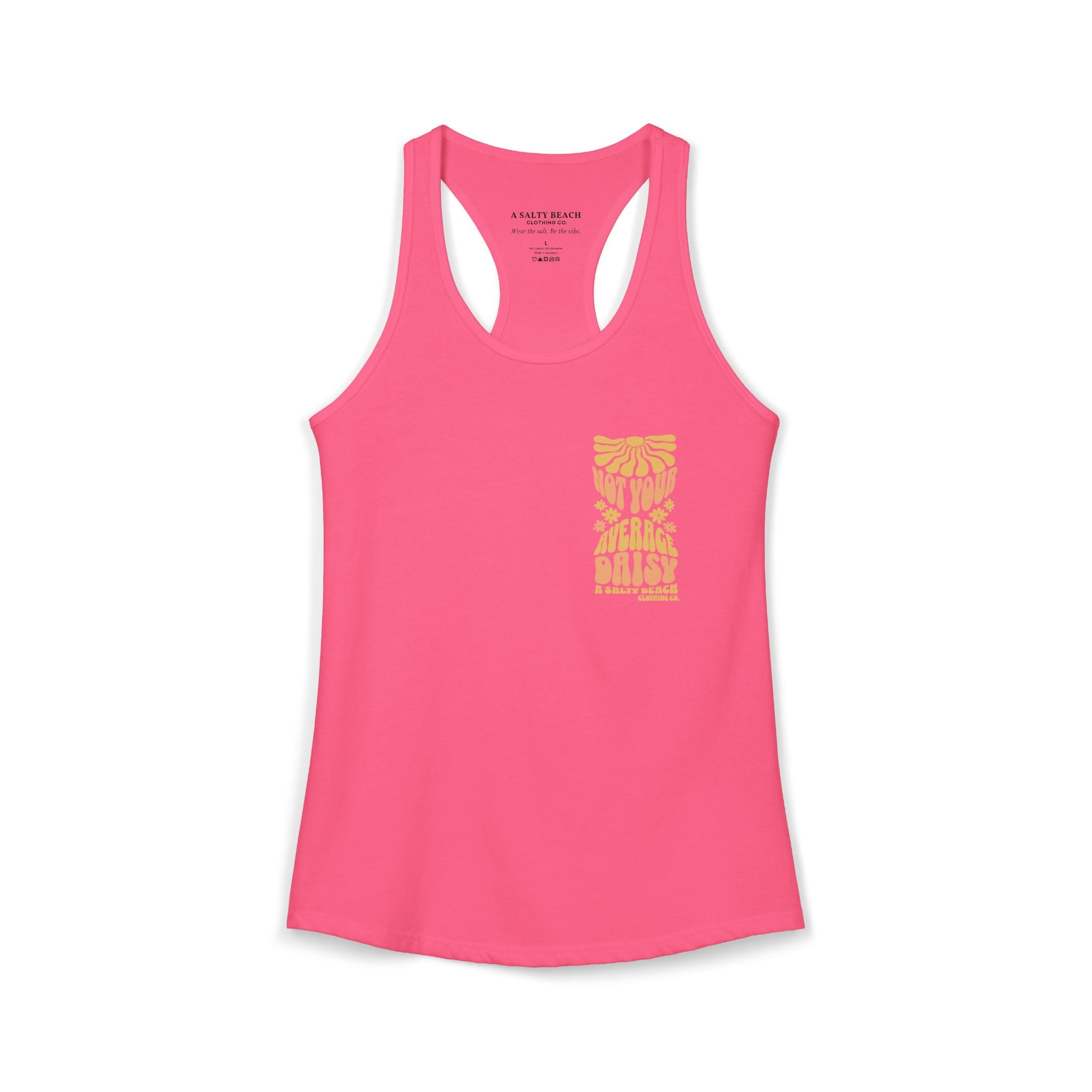 Not Your Average Daisy Racerback Tank