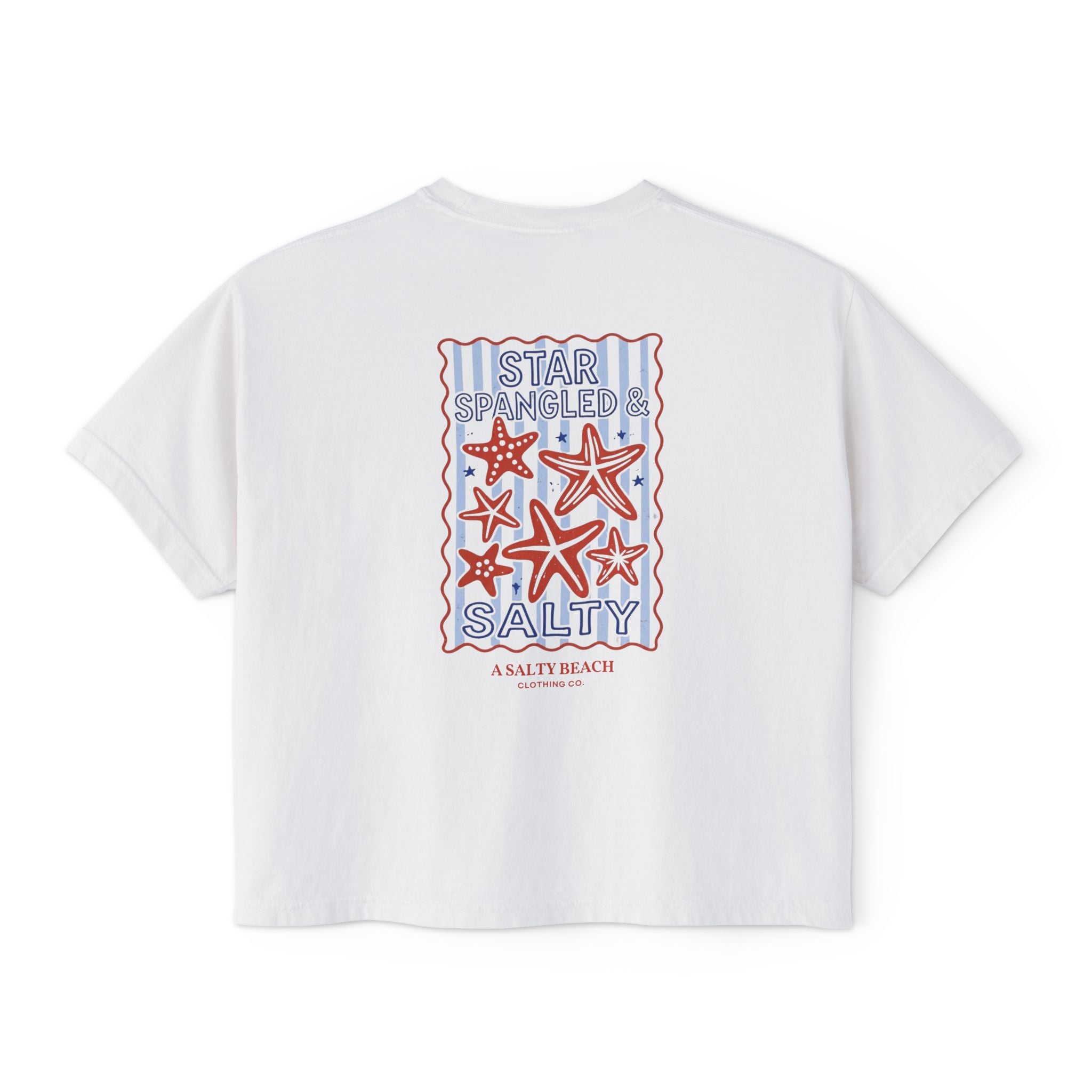 Star-Spangled & Salty Boxy Tee