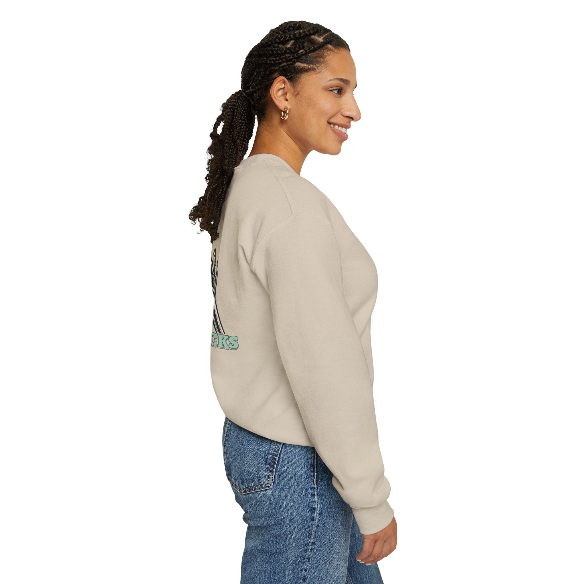 "I Like My Coffee How I Like My Margaritas. On The Rocks." Crewneck Sweatshirt