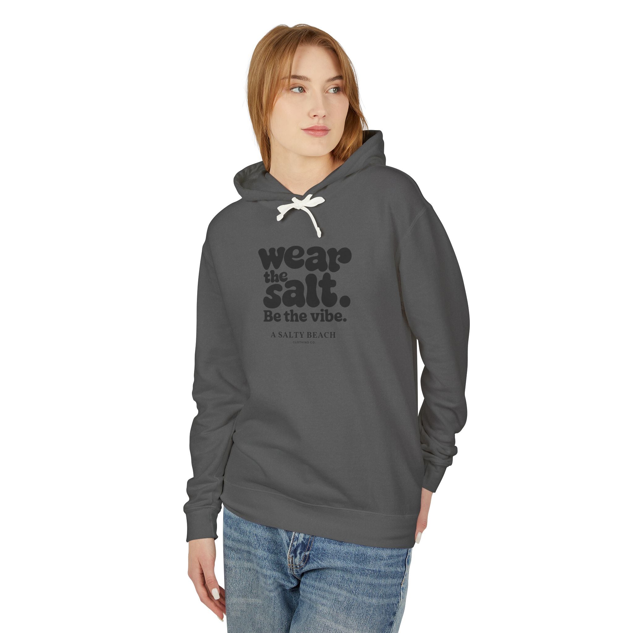 The "Retro Bubble" Slogan Pullover Hoodie