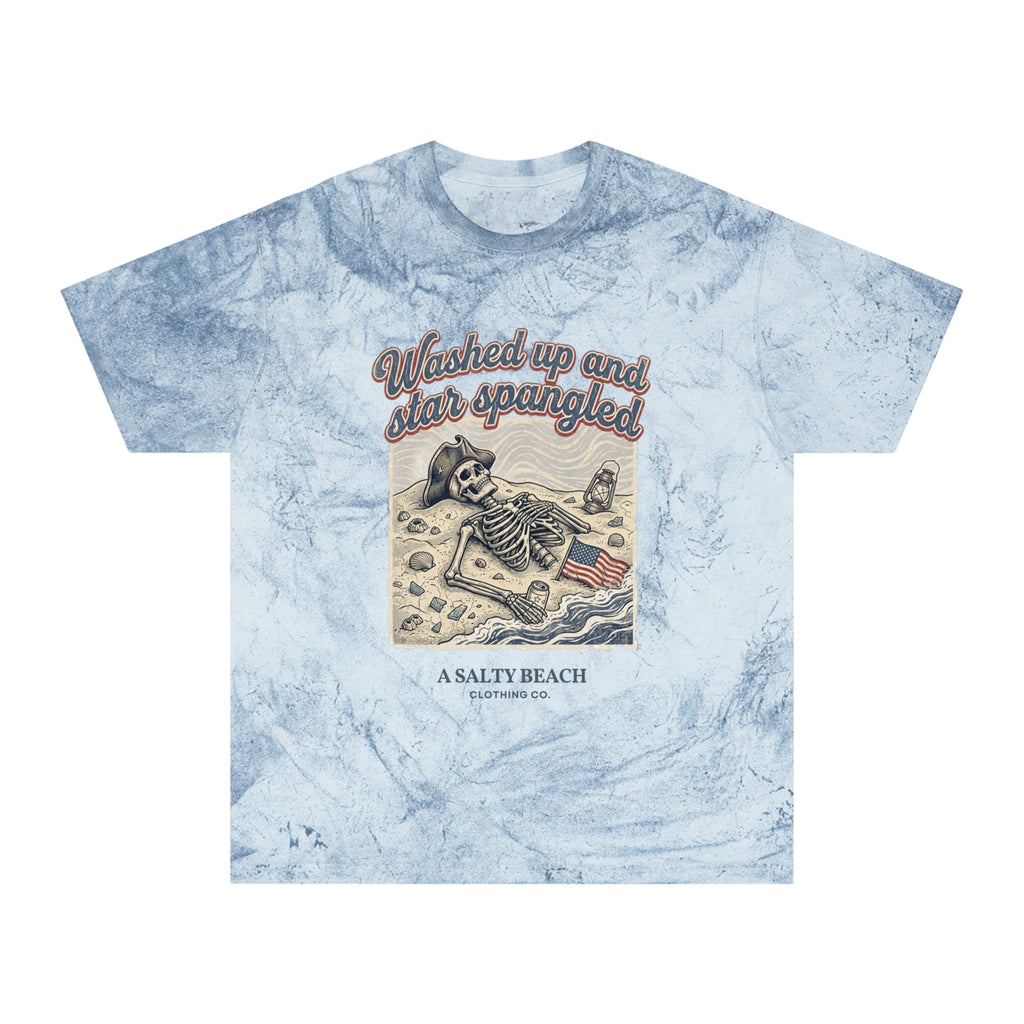 Washed Up and Star-Spangled Men's Tee