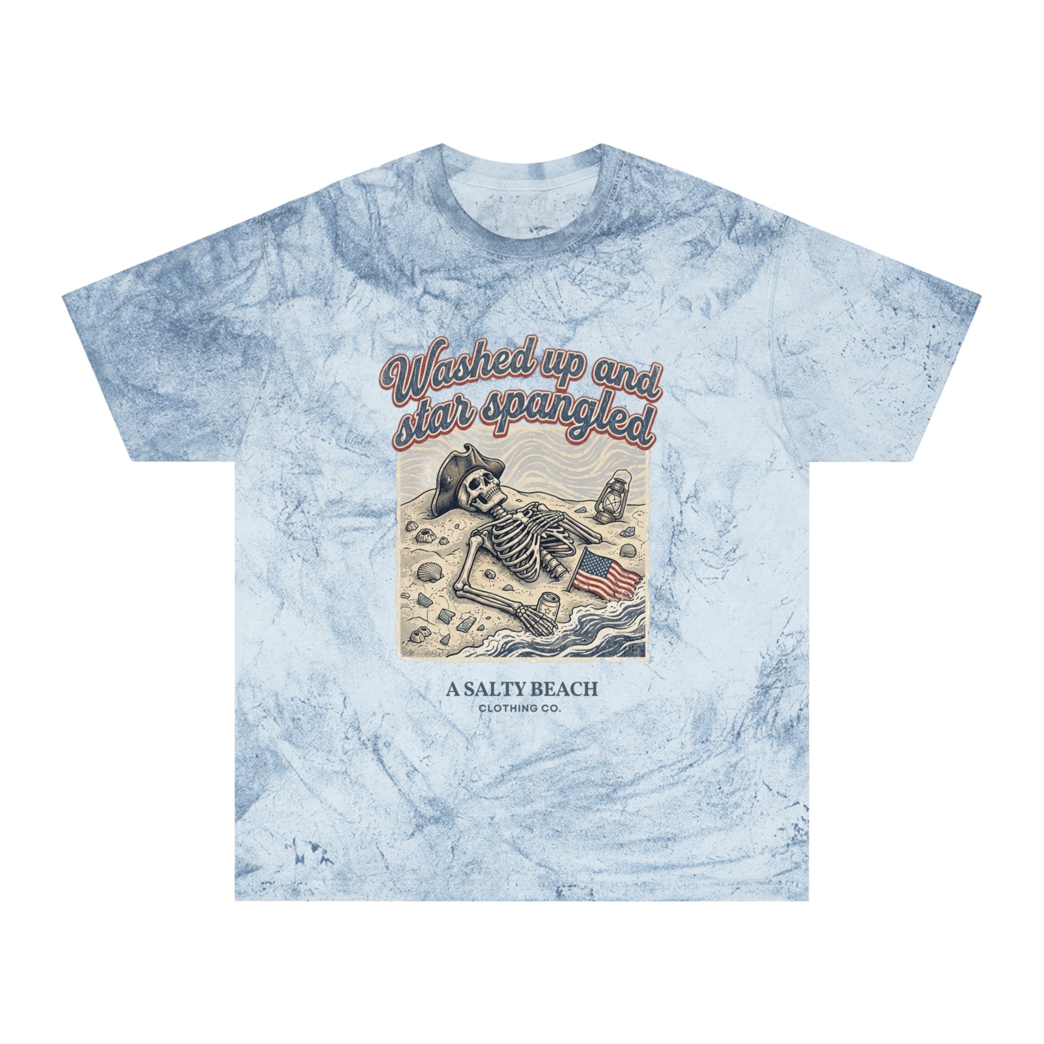 Washed Up and Star-Spangled Men's Tee