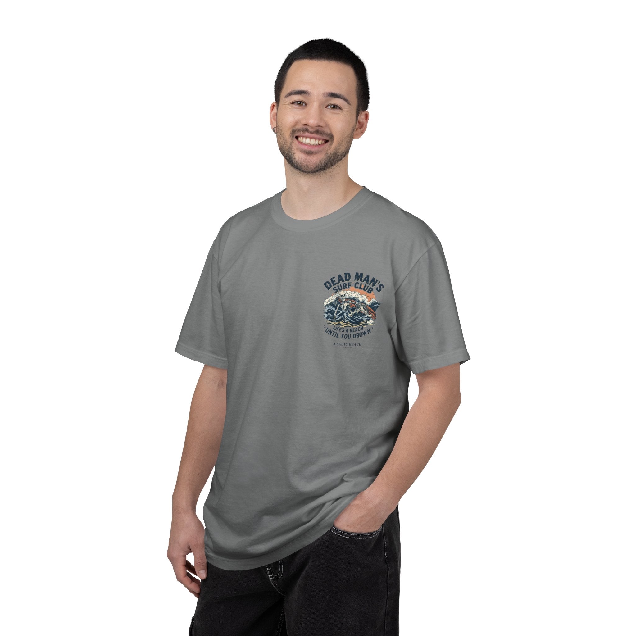 Dead Man's Surf Club 'Life's a Beach Until You Drown' Men's Tee