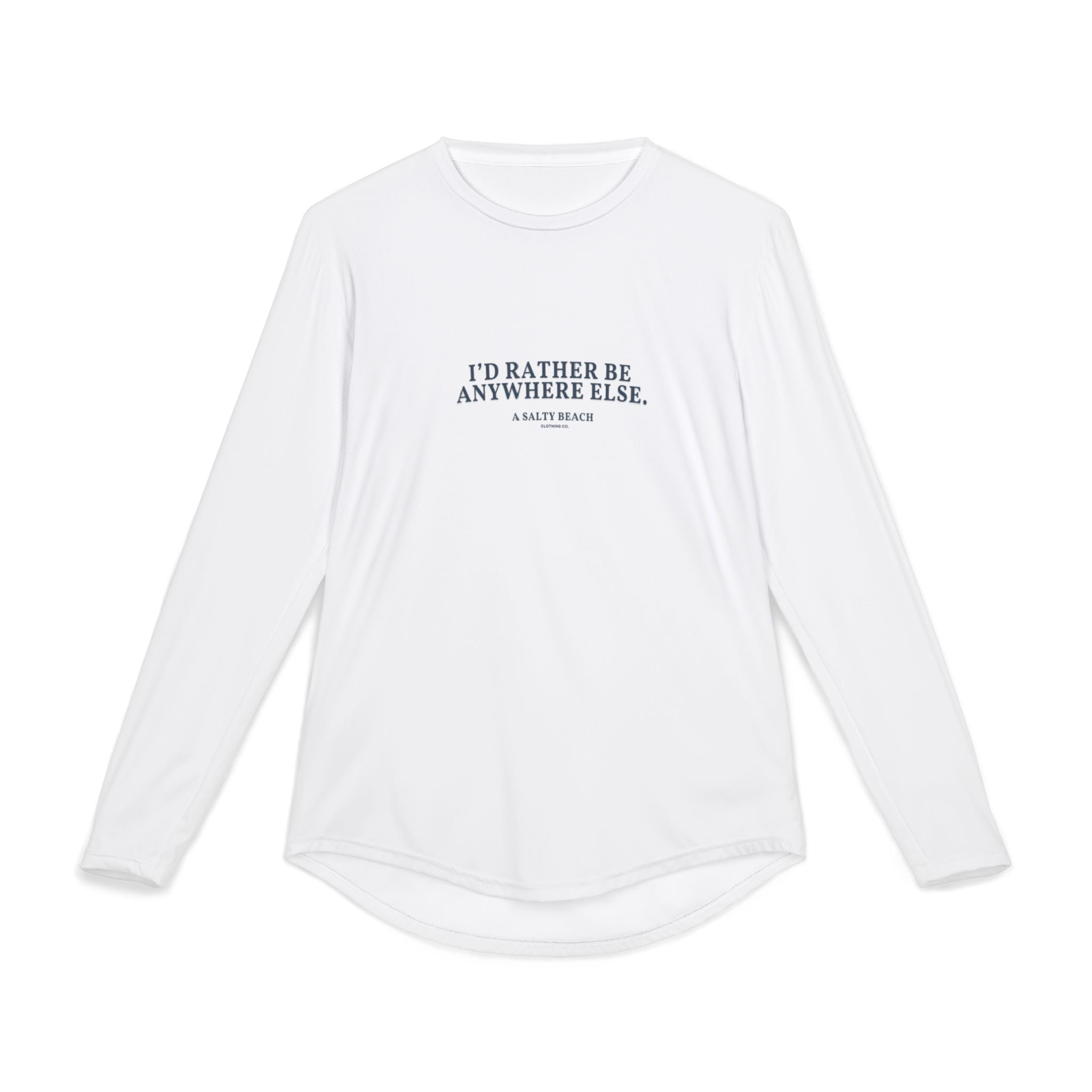 "I'd Rather Be Anywhere Else" Women's Long Sleeve UV Shirt