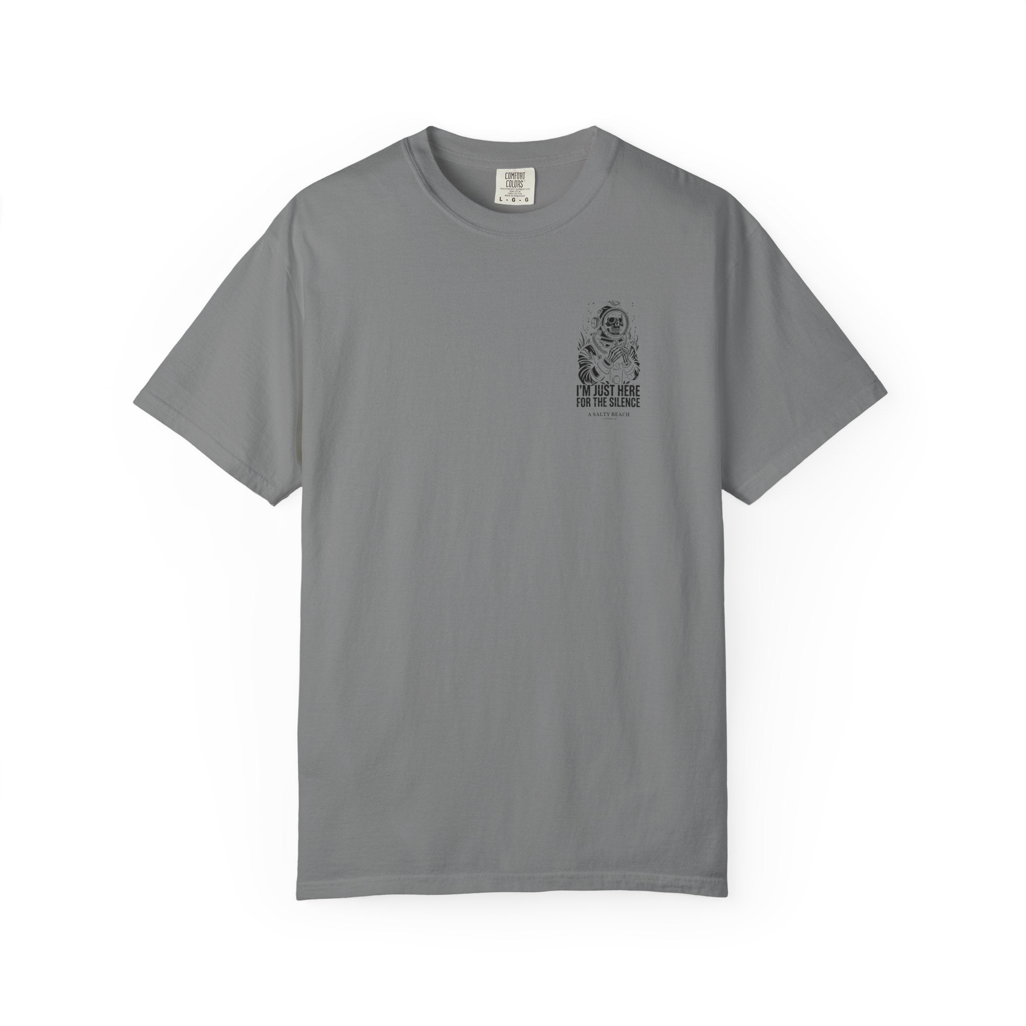 The "I'm Just Here for the Silence" Men's Tee