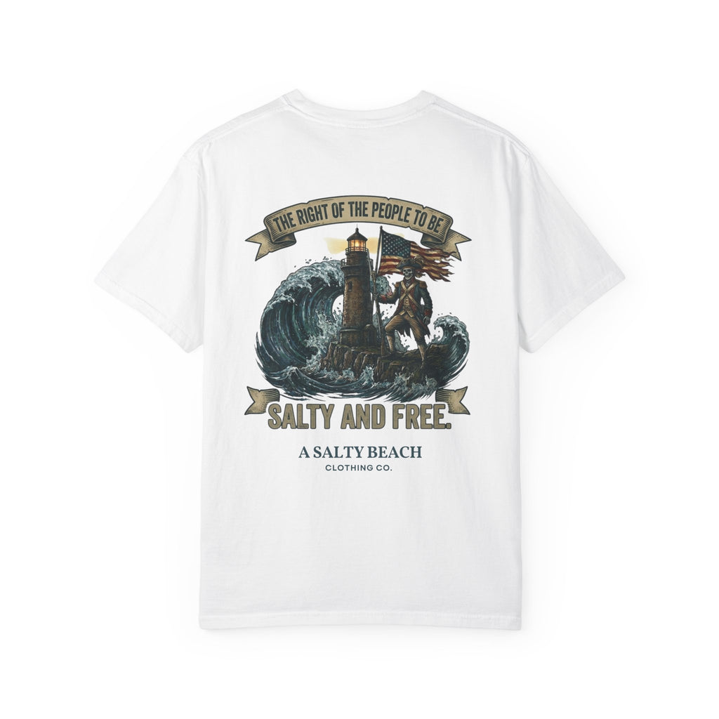 Salty and Free Men's Tee