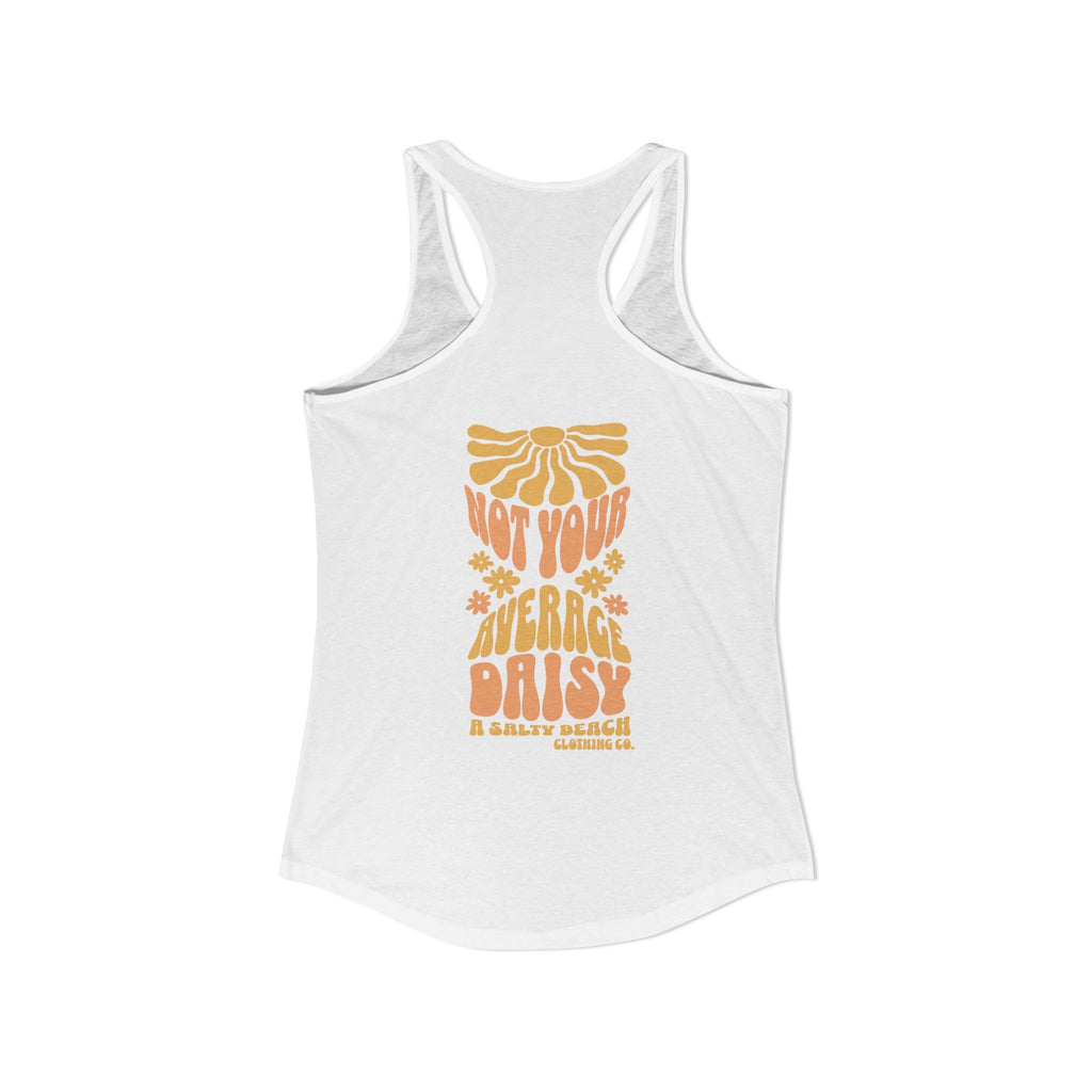 Not Your Average Daisy Racerback Tank