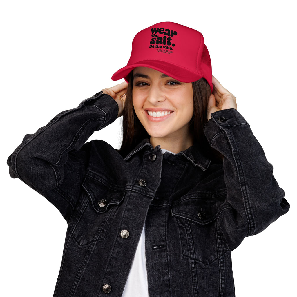 The "Retro Bubble" Slogan Trucker Hat