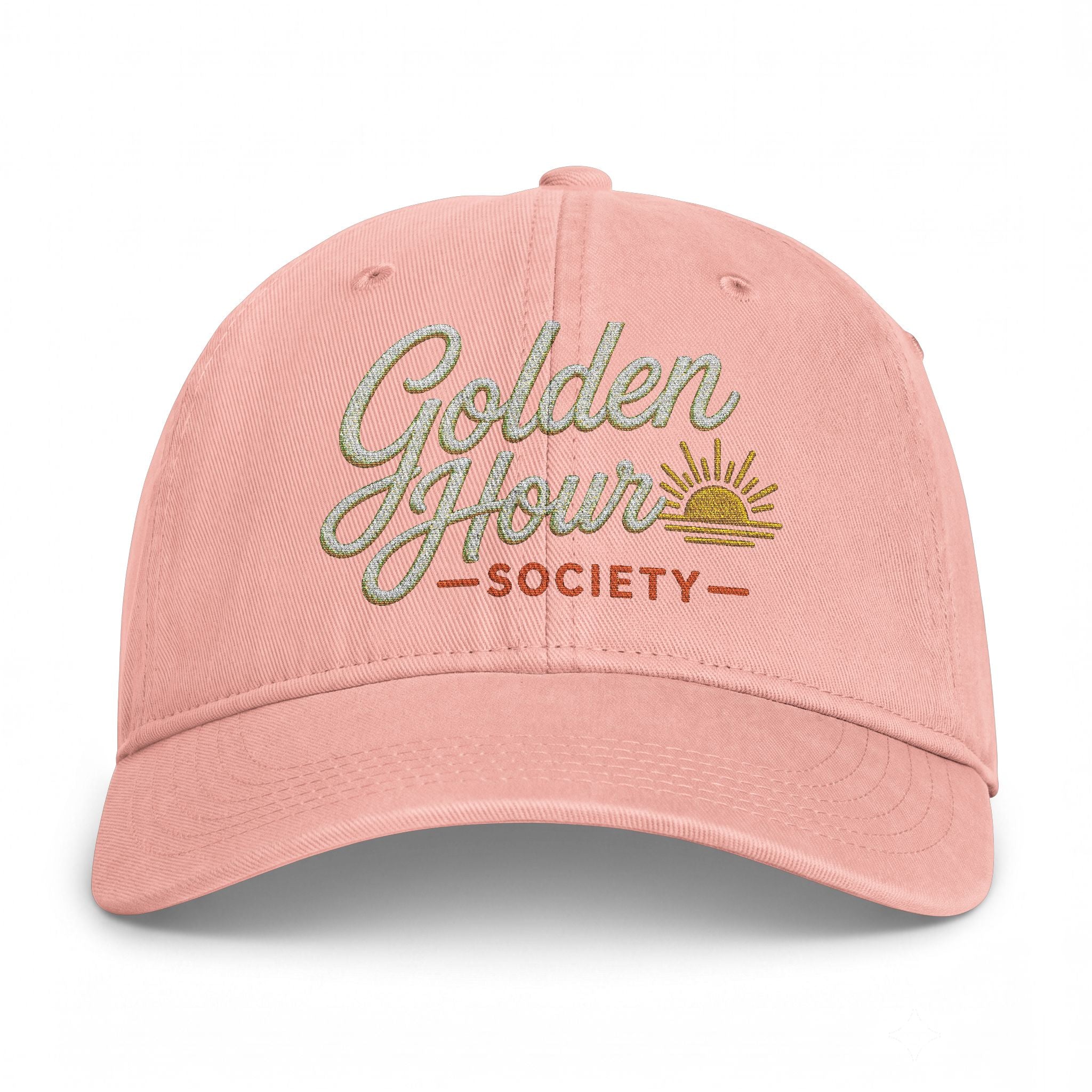 Golden Hour Society Embroidered Baseball Cap