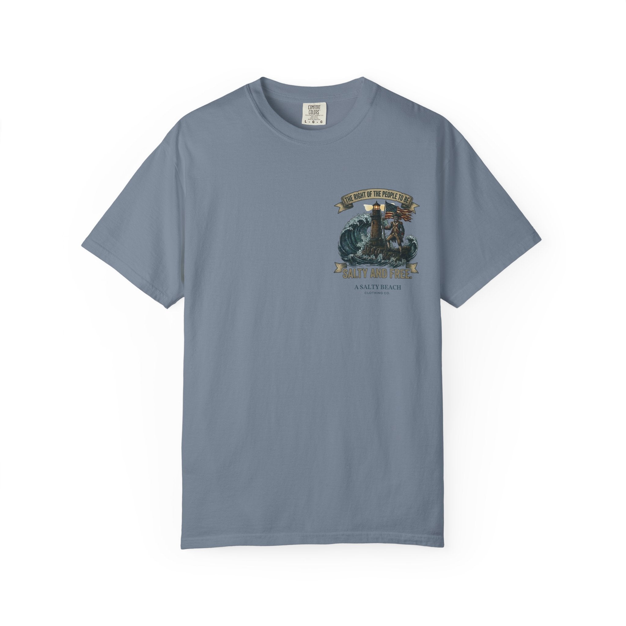 Salty and Free Men's Tee