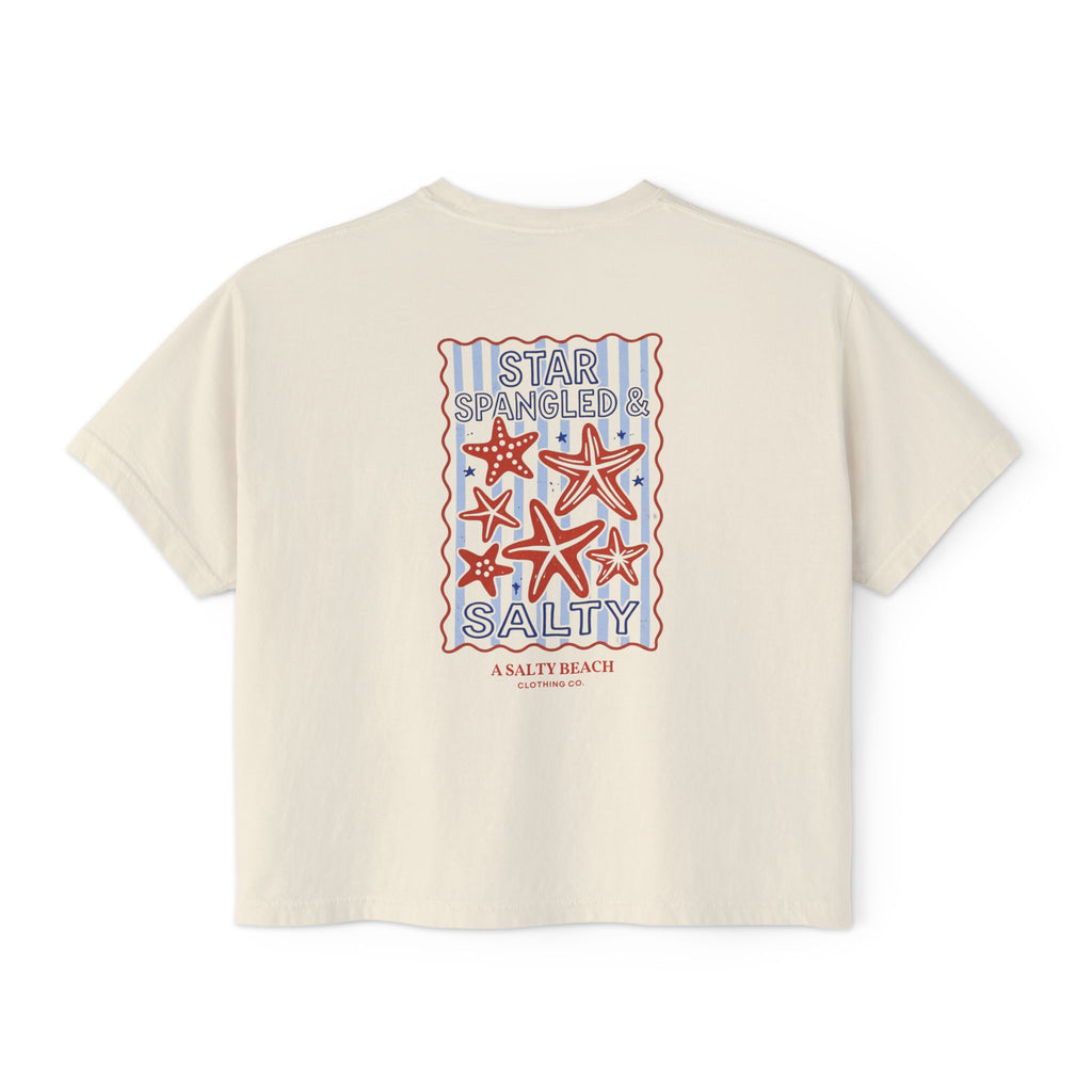Star-Spangled & Salty Boxy Tee