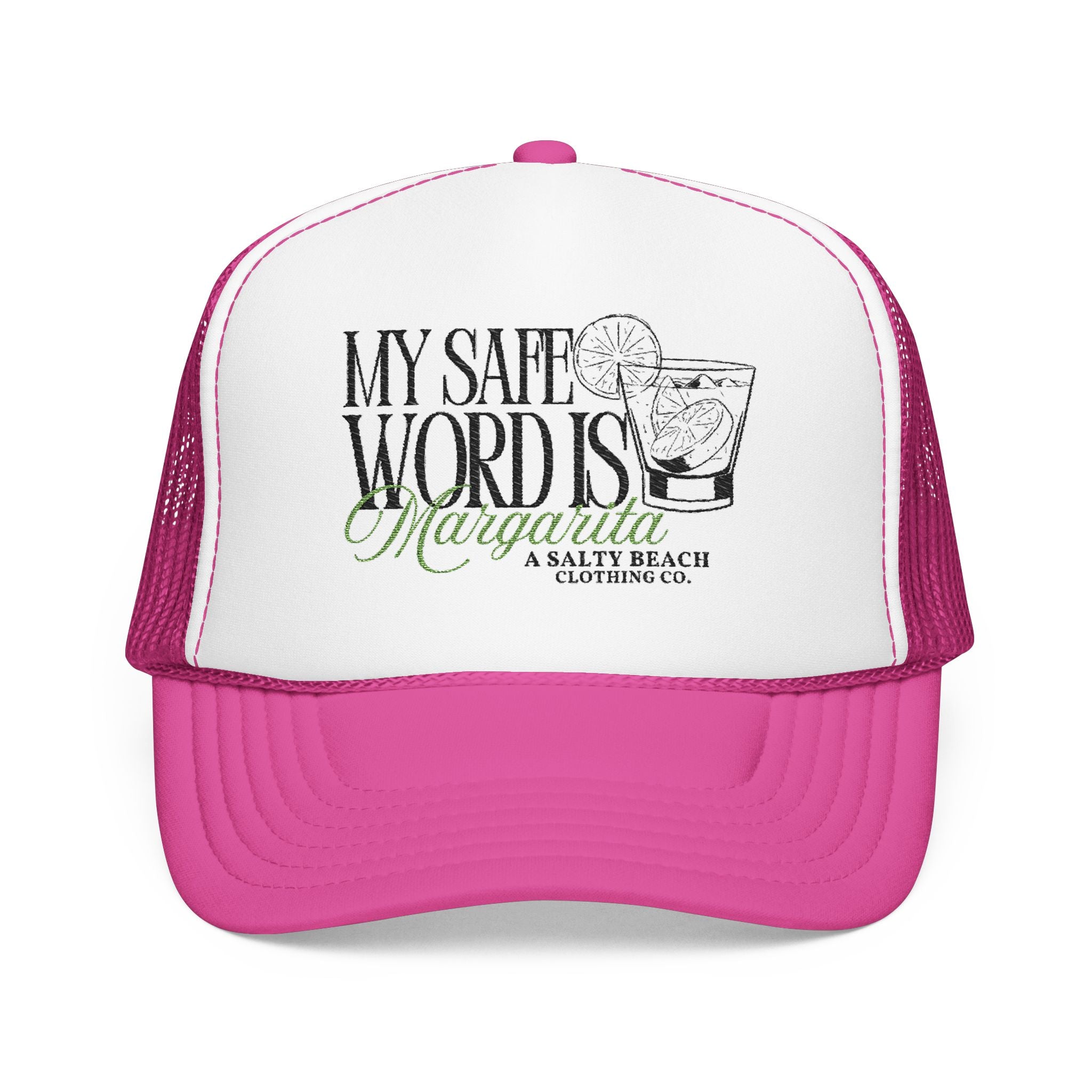 "My Safe Word Is Margarita" Trucker Hat