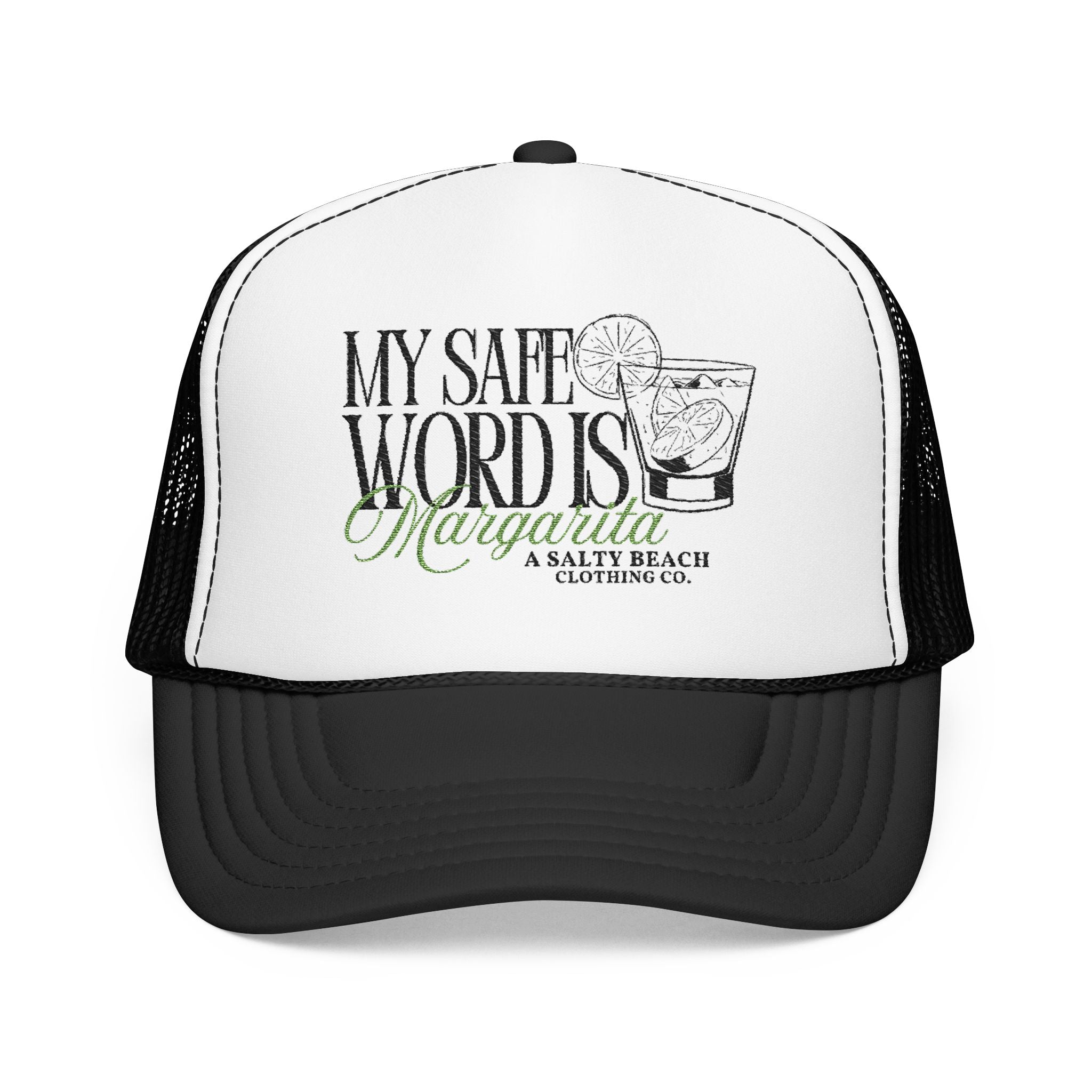 "My Safe Word Is Margarita" Trucker Hat