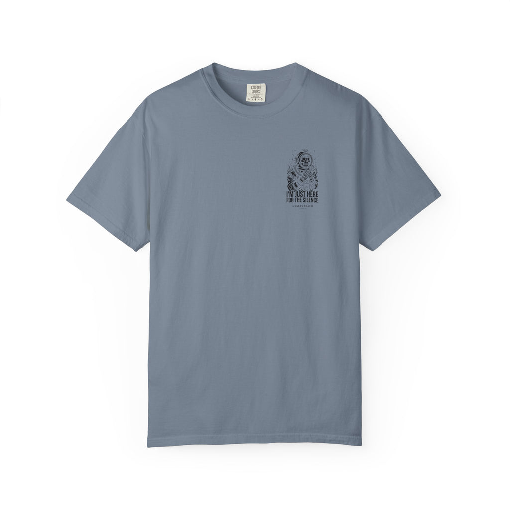 The "I'm Just Here for the Silence" Men's Tee