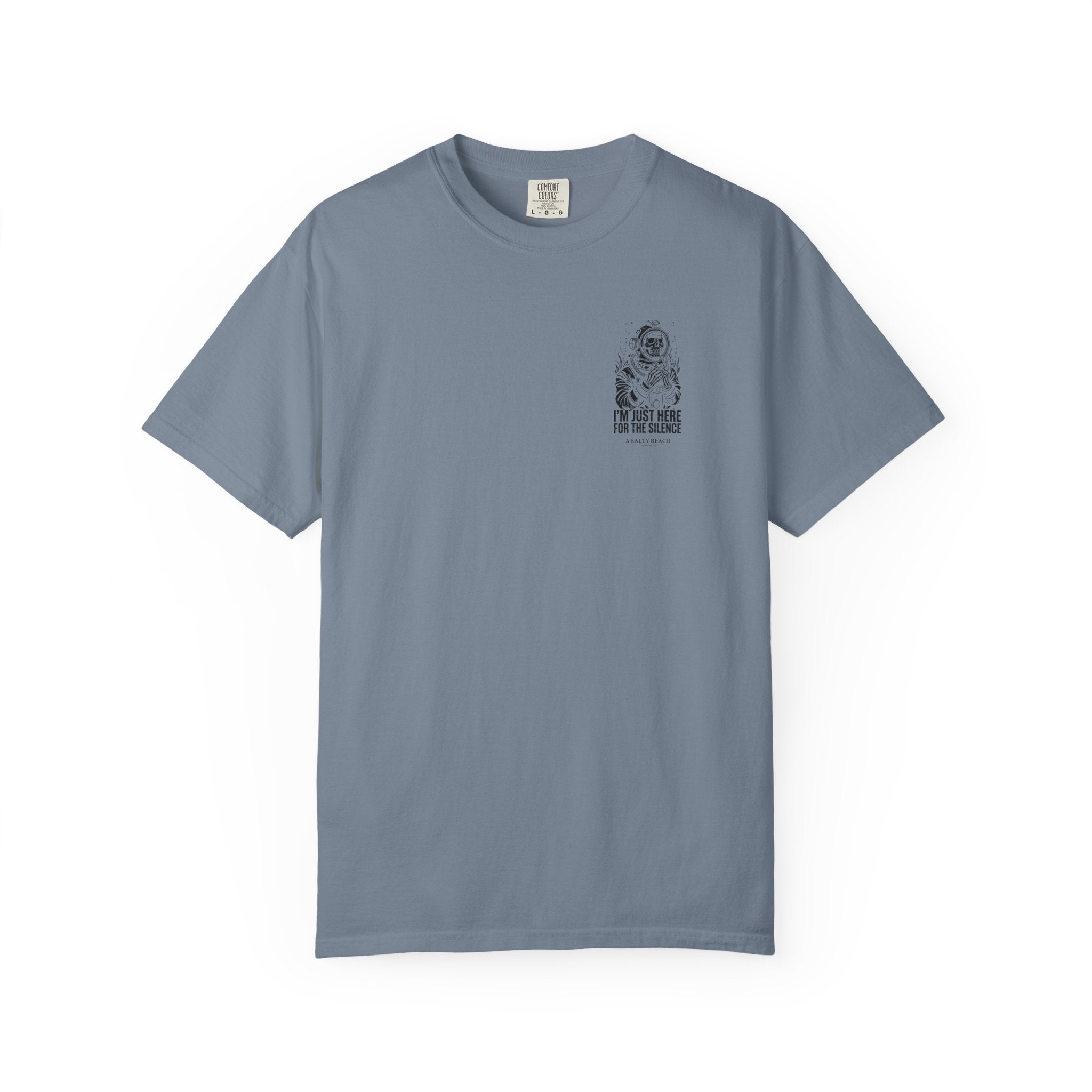 The "I'm Just Here for the Silence" Men's Tee